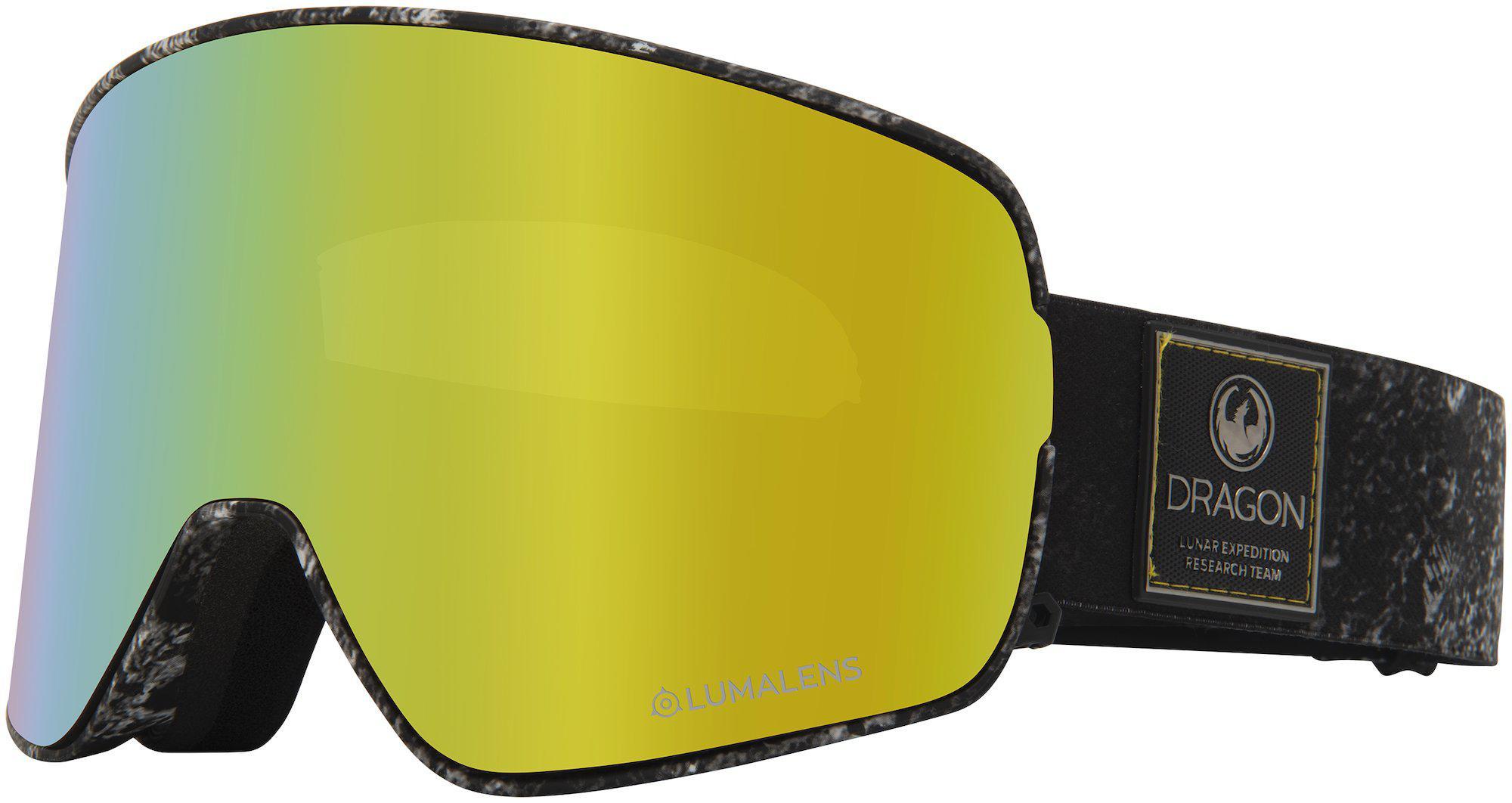 Dragon Nfx2 Lunar / Ll Gold Ion + Ll Amber-UV400 non-polarised-404586030015-404586030015-Dragon Snow-Sunnieside