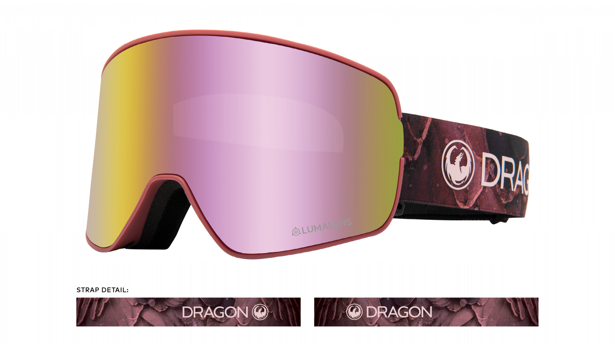 Dragon Nfx2 Rose /Ll Pink Ion + Ll Dark Smoke-UV400 non-polarised-886895395083-404586030651-Dragon Snow-Sunnieside