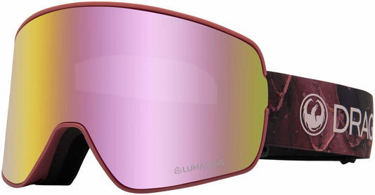 Dragon Nfx2 Rose /Ll Pink Ion + Ll Dark Smoke-UV400 non-polarised-886895395083-404586030651-Dragon Snow-Sunnieside