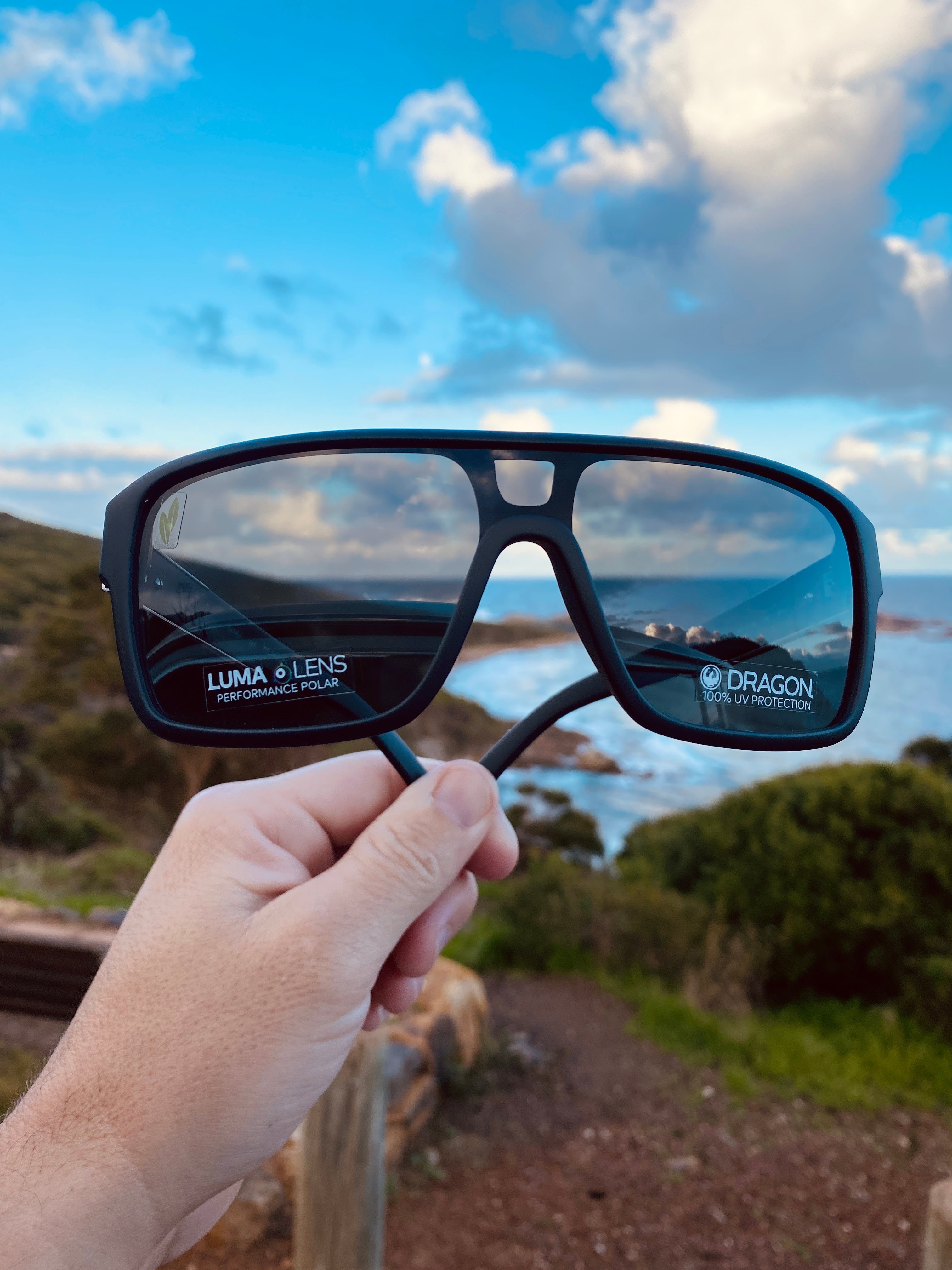 Dragon Remix Matte Black/Ll Smoke P2 Polarised-polarised-886895436373-42178-041-Dragon Alliance-Sunnieside