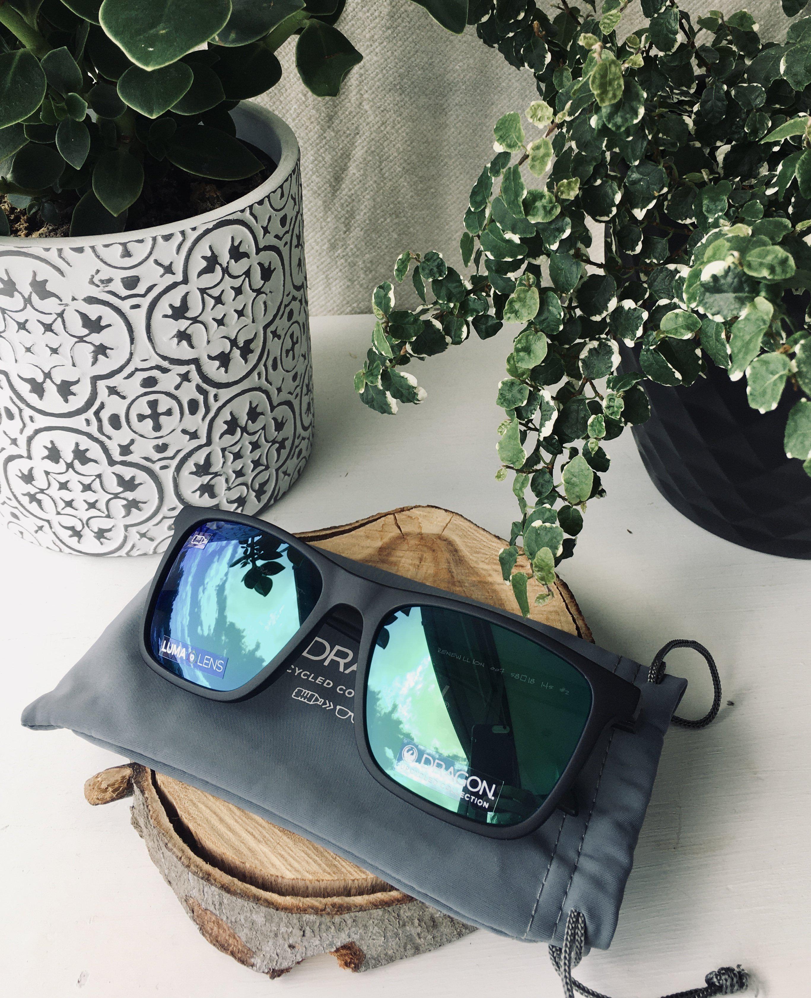 Dragon Renew Upcycled Matte Black/Ll Green Ion-UV400 non-polarised-43715-007-Dragon Alliance-Sunnieside