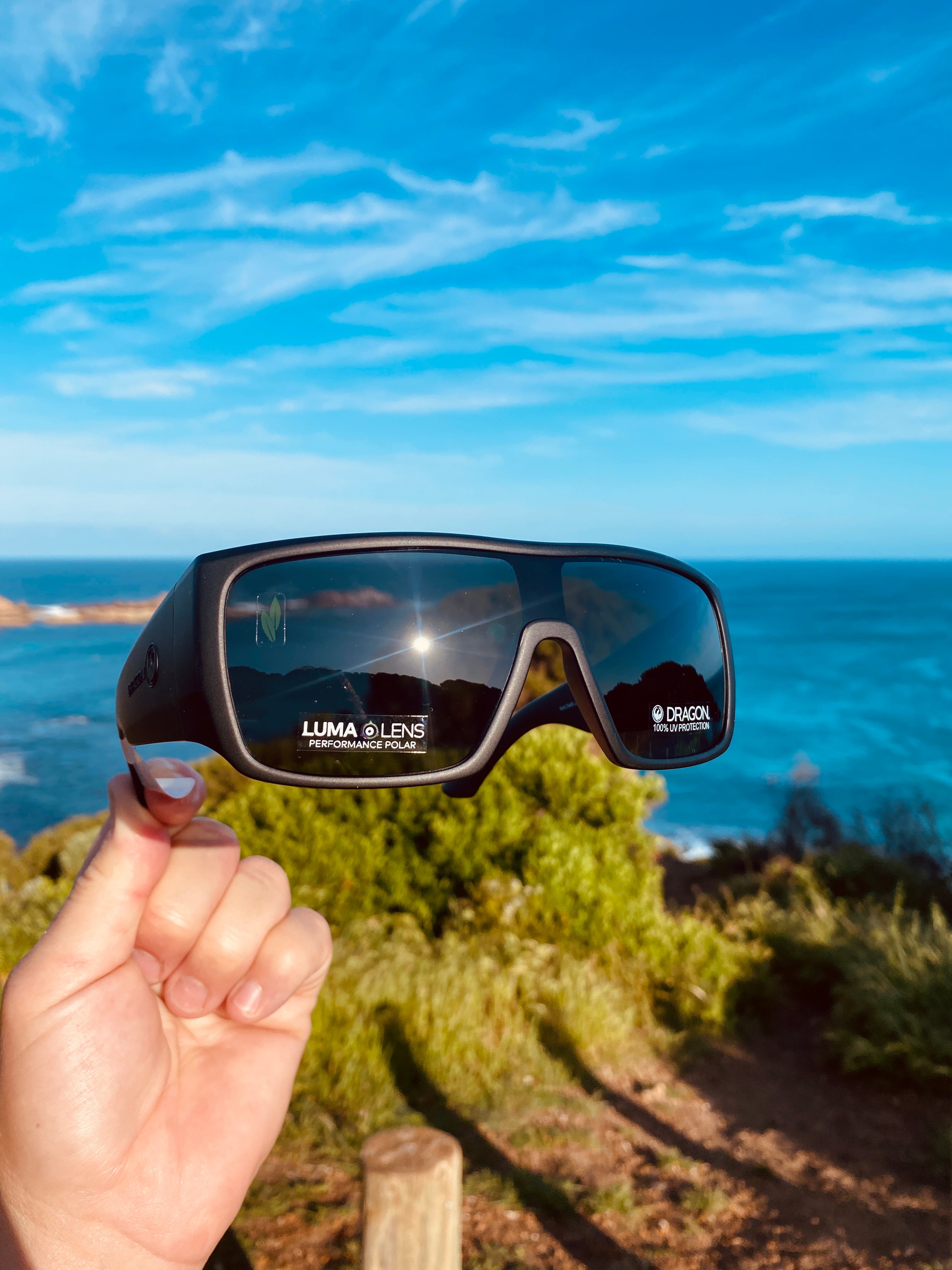 Dragon Rocker Black / Ll Smoke-UV400 non-polarised-886895579070-DR111S.001.57/18-Dragon Alliance-Sunnieside