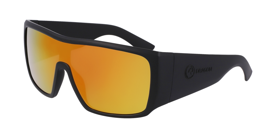 Dragon Rocker Matte Black / Ll Red Ion-UV400 non-polarised-886895579193-DR112S.022.57/18-Dragon Alliance-Sunnieside