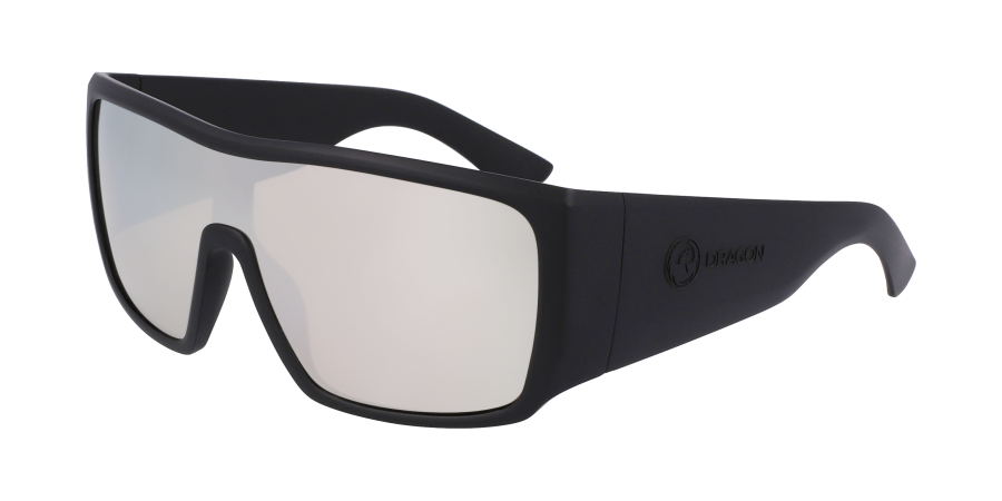 Dragon Rocker Matte Black / Ll Silver Ion-UV400 non-polarised-886895579186-DR112S.019.57/18-Dragon Alliance-Sunnieside