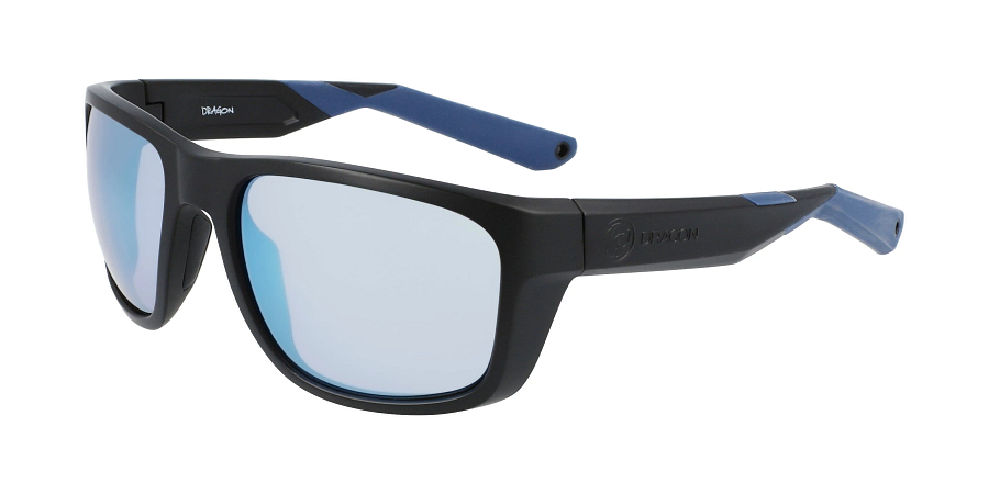 Dragon Shore X H2O Matte Black/Ll Super Blue Ion Polarised-polarised-886895479738-45065-005-Dragon Alliance-Sunnieside