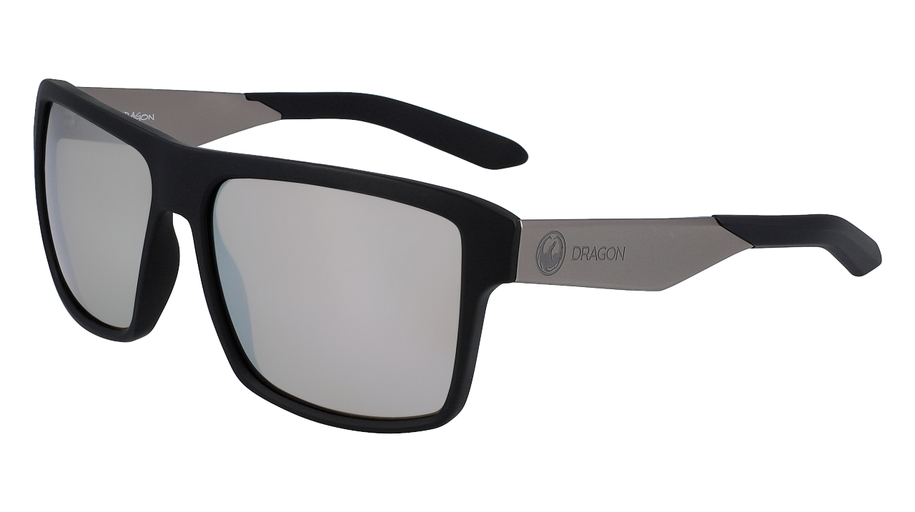 Dragon Space Matte Black/Ll Silver Ion-UV400 non-polarised-41443-002-Dragon Alliance-Sunnieside