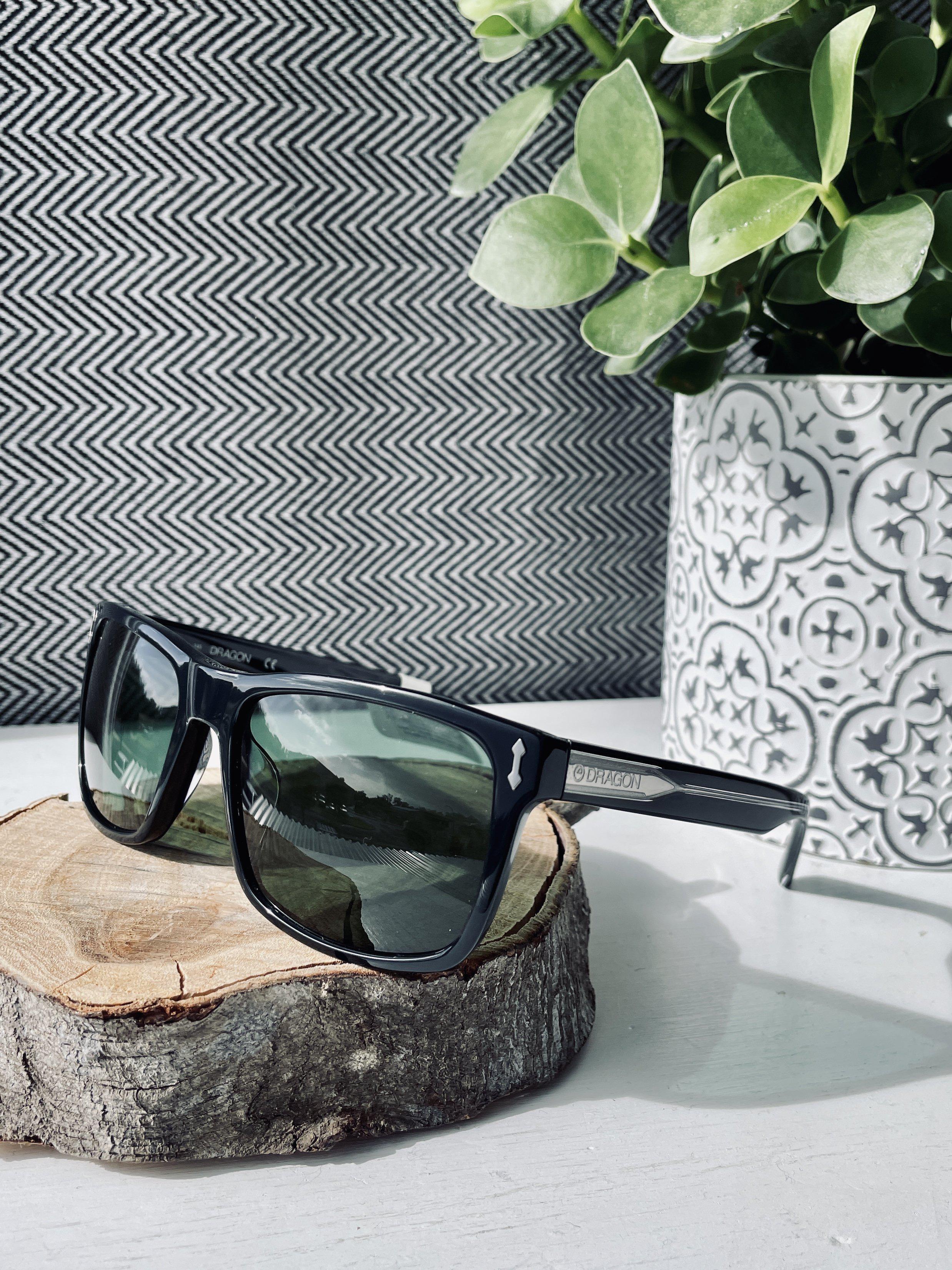 Dragon Sun 515 Blindside Shiny Black/Grey-UV400 non-polarised-515S-001-Dragon-Sunnieside