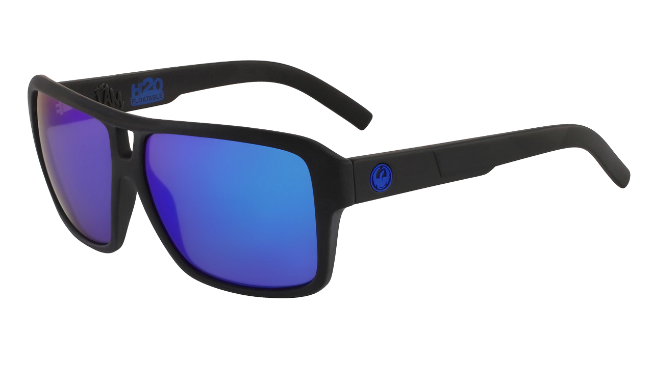 Dragon The Jam H20 Matte Black/Ll Blue Ionised P2 Polarised-polarised-886895423311-41998-044-Dragon Alliance-Sunnieside