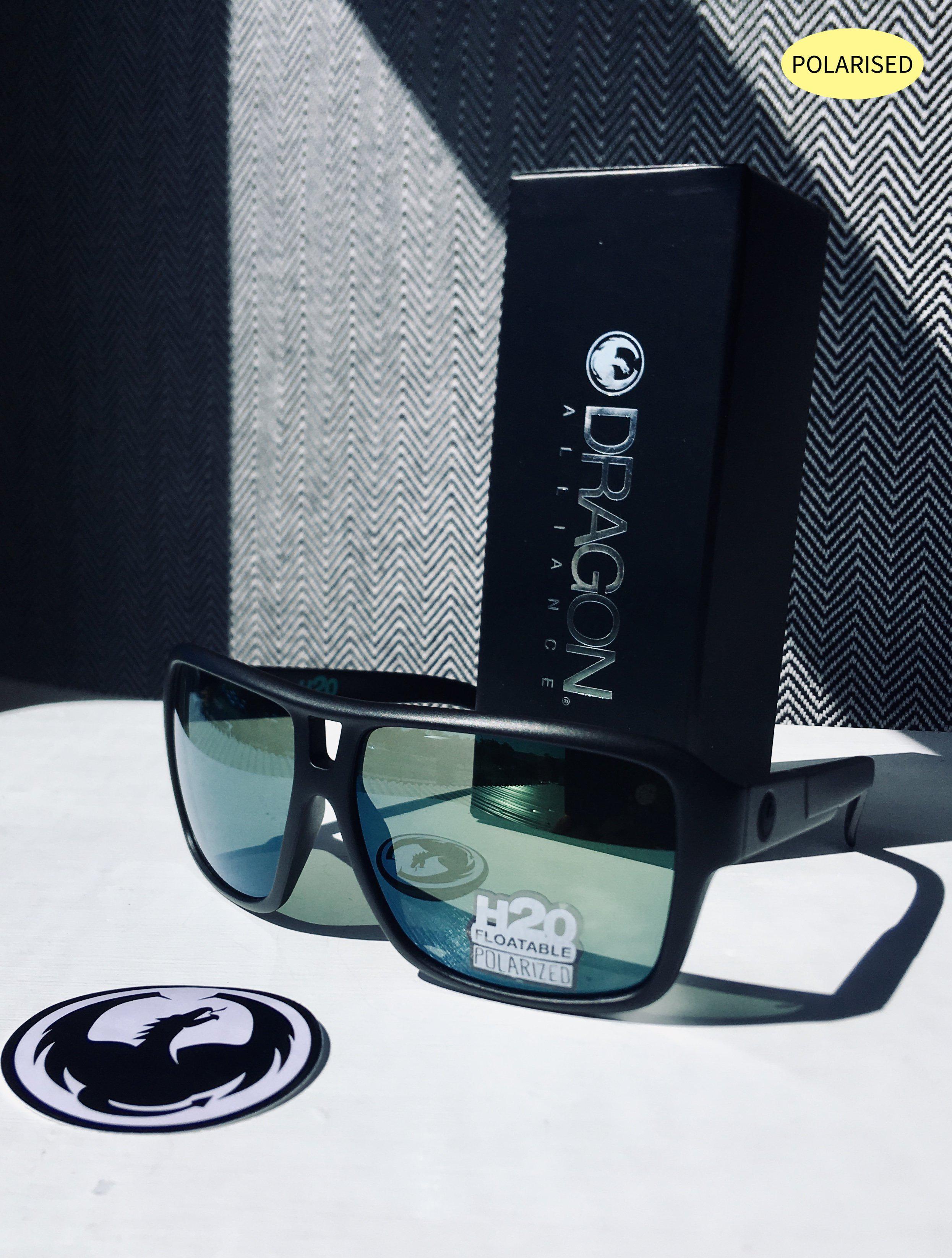 Dragon The Jam H20 Matte Black/Petrol P2 Polarised-polarised-886895382922-22511-003-Dragon-Sunnieside