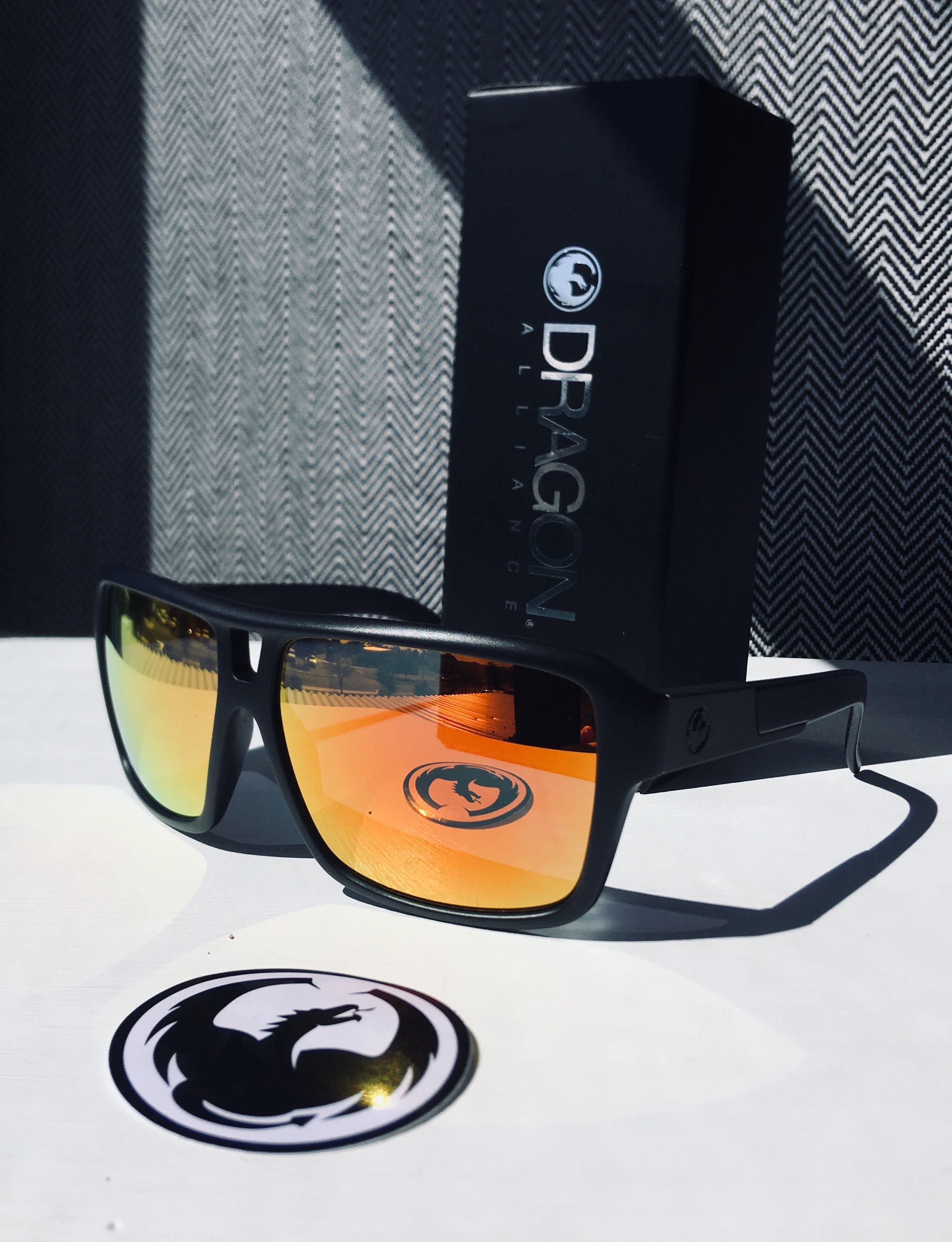 Dragon The Jam Matte Black/Red Ionised-UV400 non-polarised-22508-022-Dragon Alliance-Sunnieside
