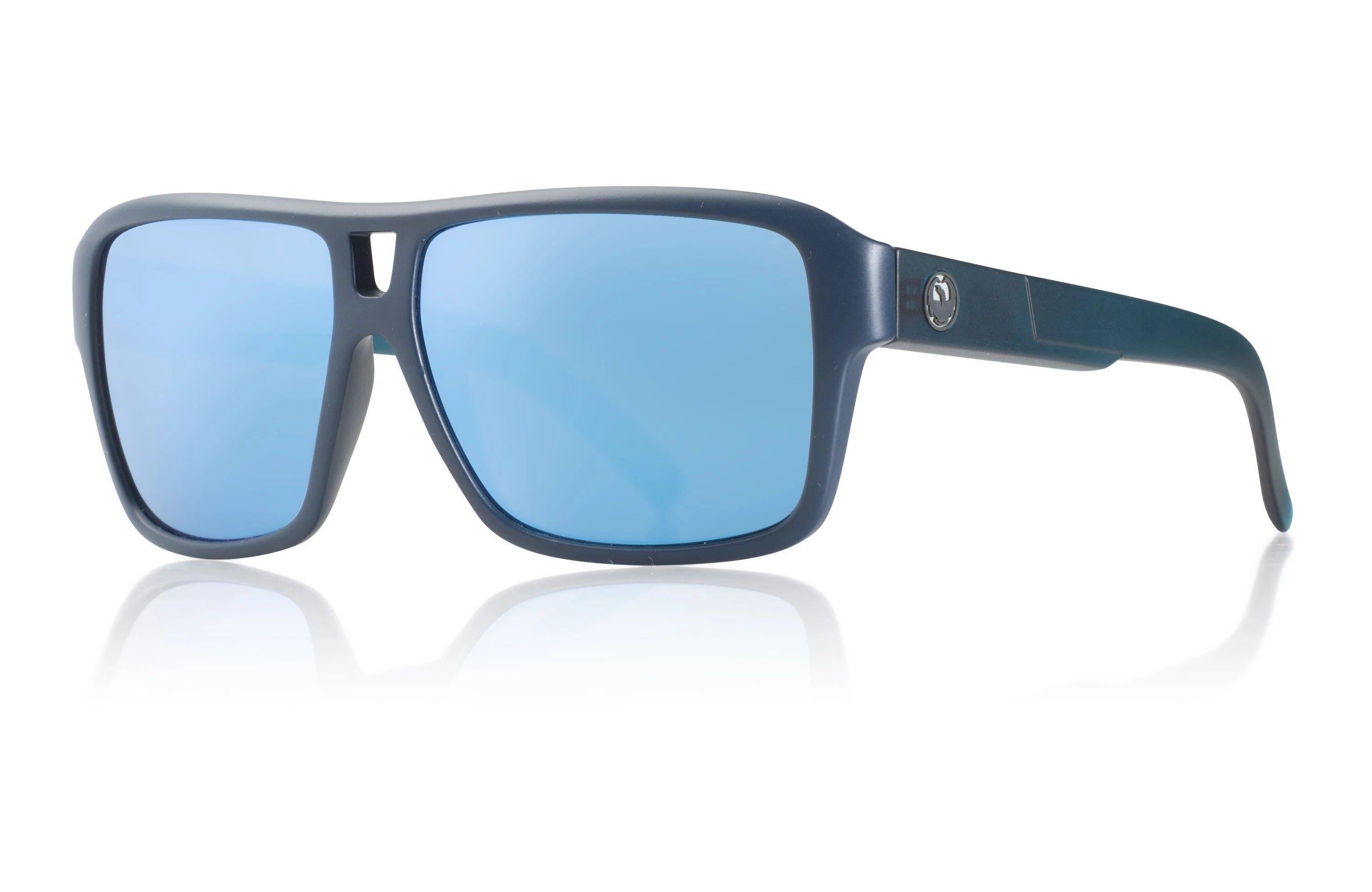 Dragon The Jam Matte Deep Navy/H2O Blue Sky Ionised Polarised-polarised-30665-414-Dragon-Sunnieside