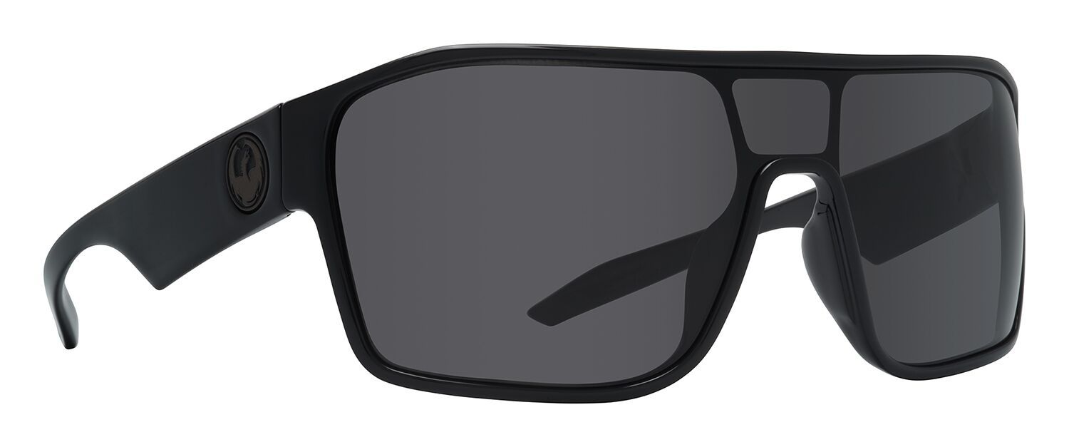 Dragon Tolm Shiny Black/Grey-UV400 non-polarised-38356-001-Dragon Alliance-Sunnieside