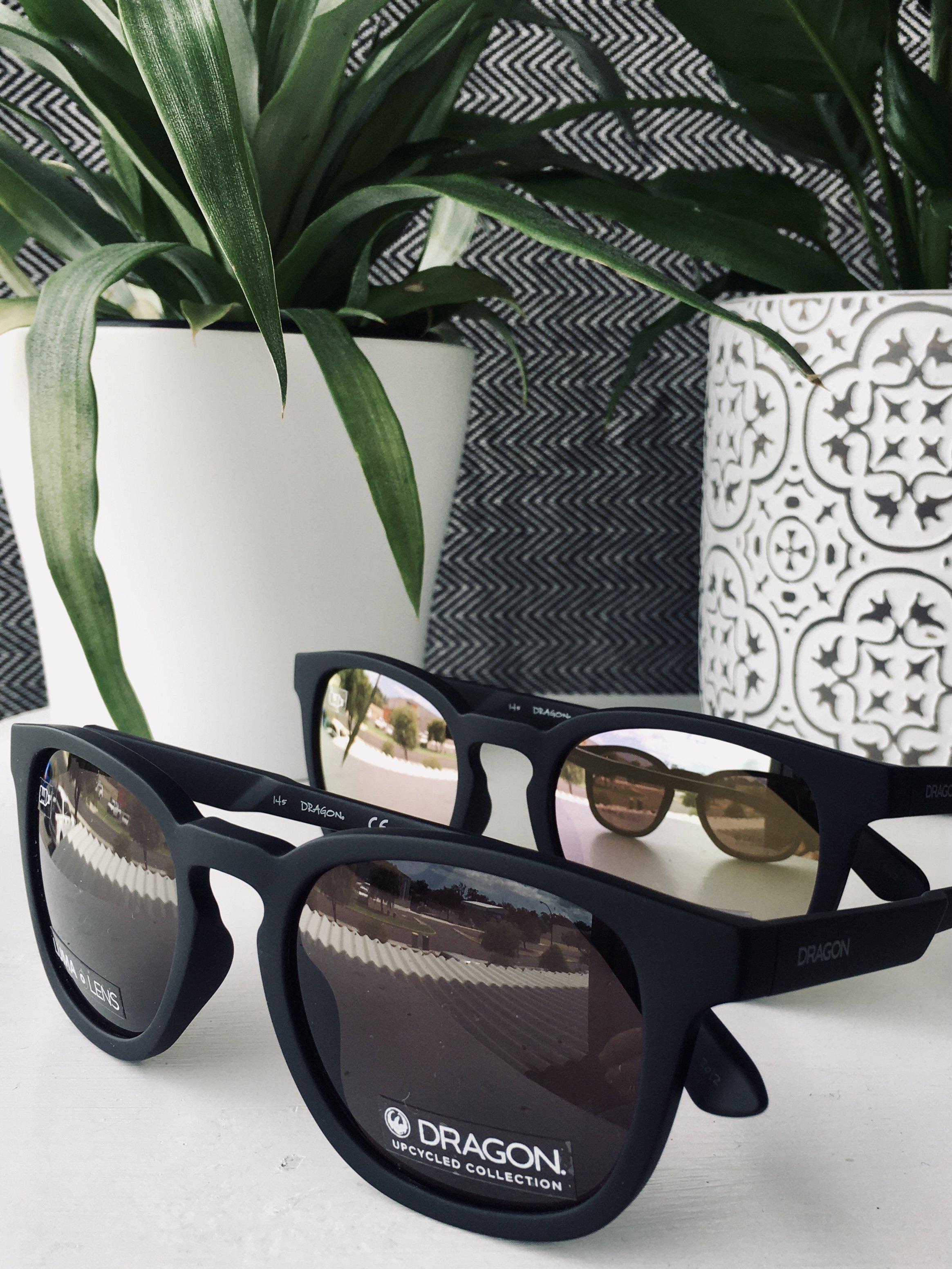 Dragon Upcycled Finch Matte Black/Ll Rose Gold Ion-UV400 non-polarised-46683-008-Dragon Alliance-Sunnieside