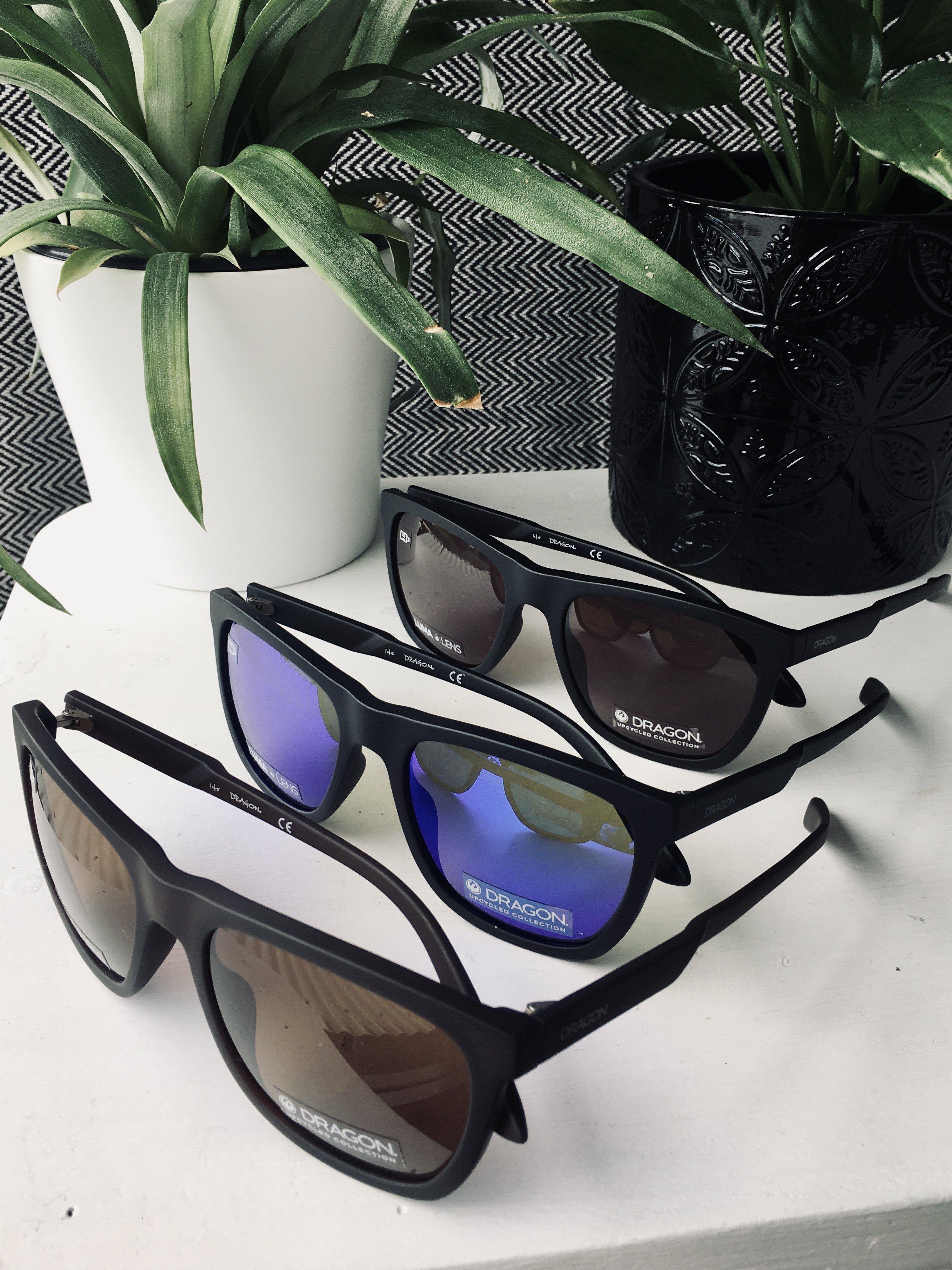 Dragon Upcycled Wilder Matte Black/Ll Blue Ion-UV400 non-polarised-46686-003-Dragon Alliance-Sunnieside