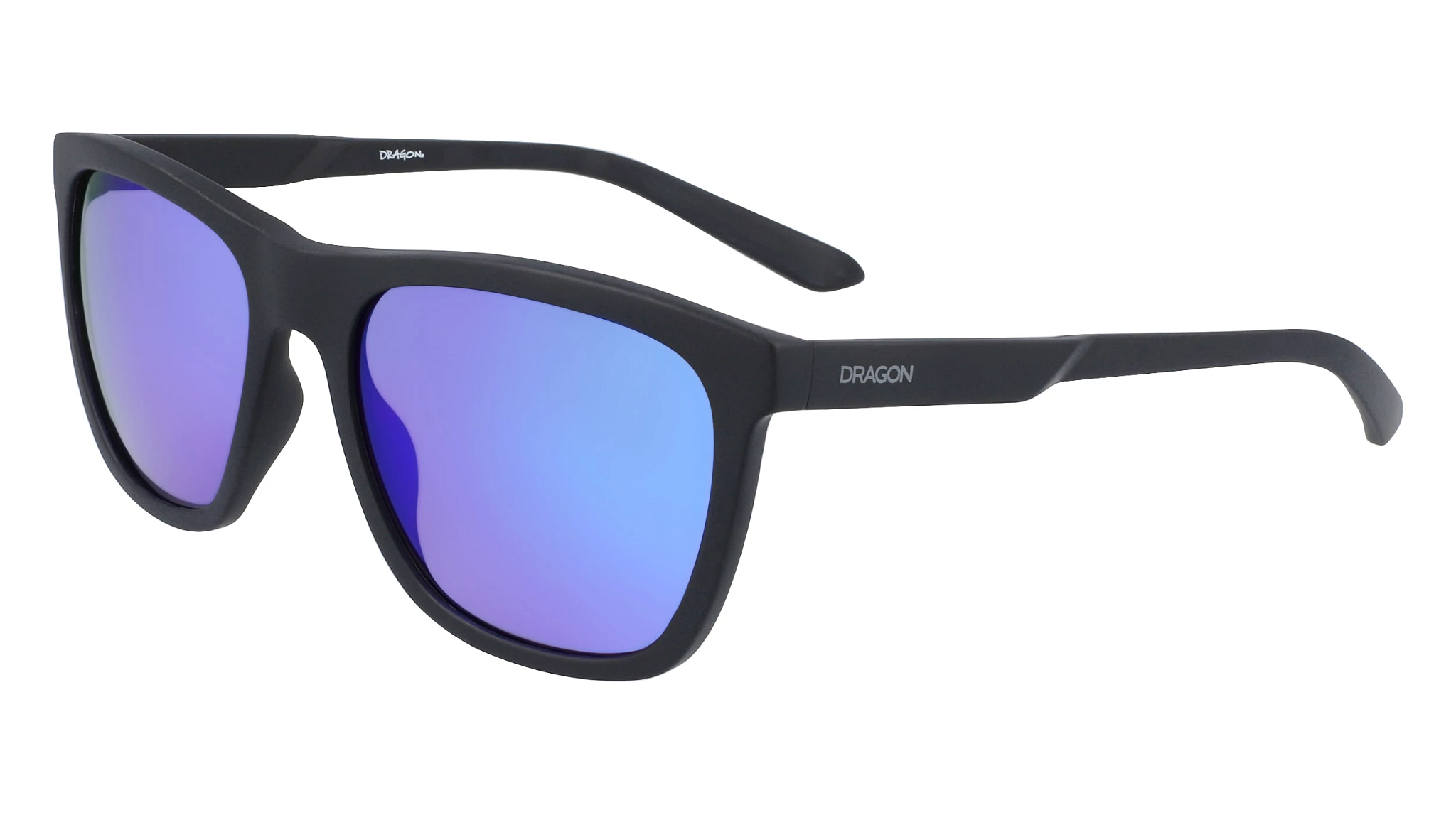 Dragon Upcycled Wilder Matte Black/Ll Blue Ion-UV400 non-polarised-46686-003-Dragon Alliance-Sunnieside