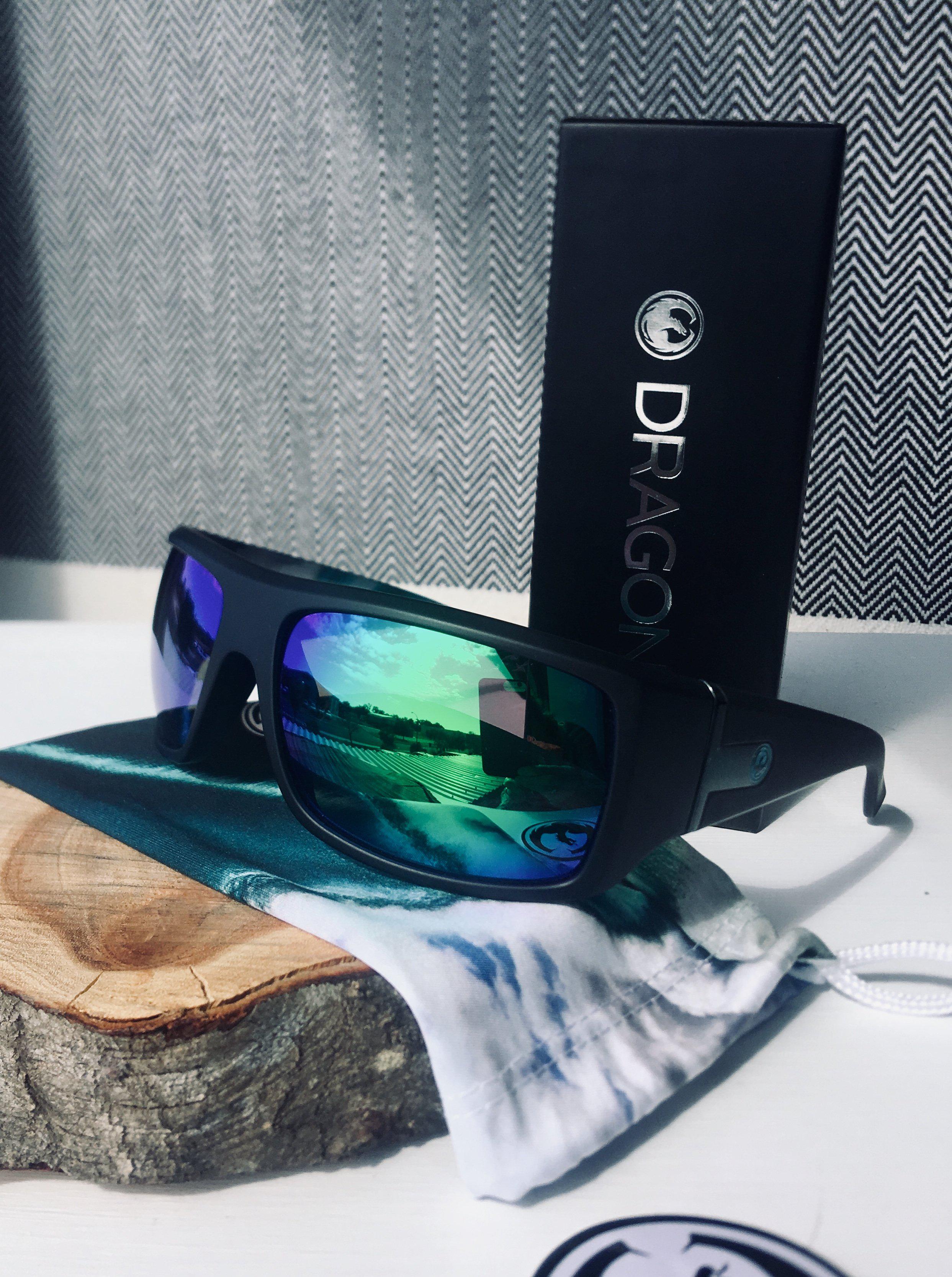 Dragon Vantage Matte Black/Clark Little Green Ion P2-UV400 non-polarised-32837-061-Dragon Alliance-Sunnieside