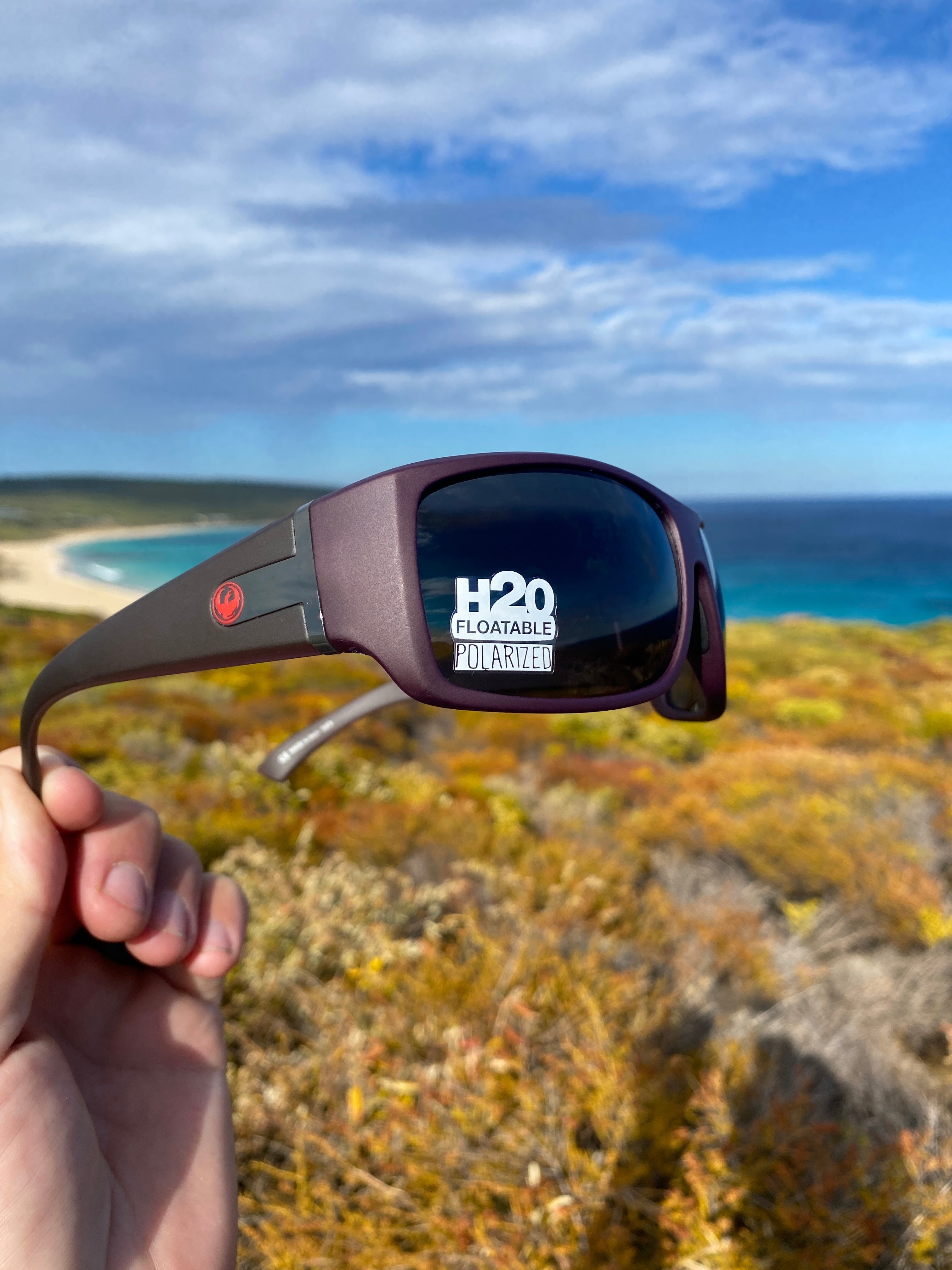 Dragon Vantage Matte Redwood H2O Grey P2 Polarised-polarised-886895286237-52903-618-Dragon-Sunnieside