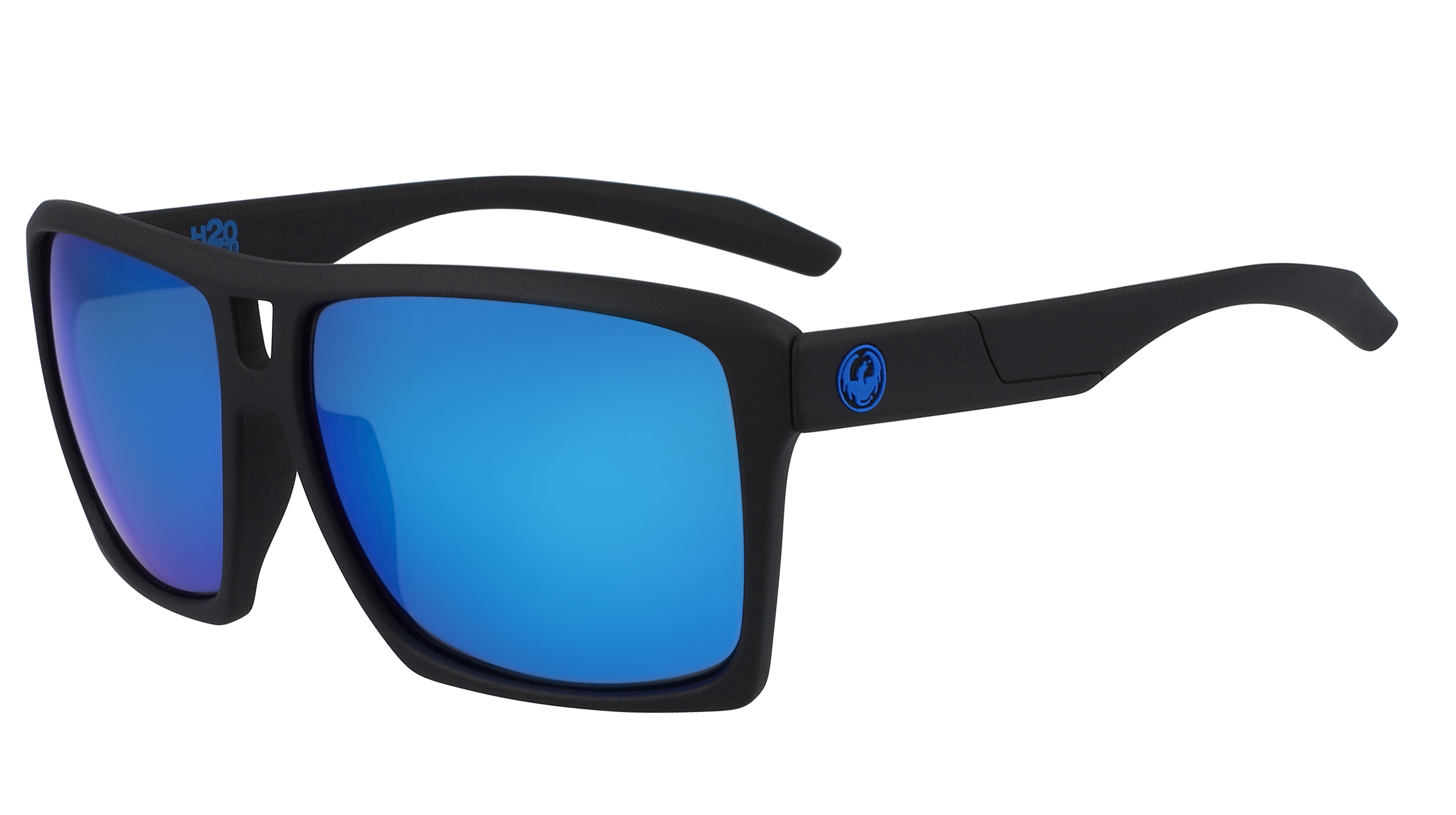 Dragon Verse H2O Matte Black/Blue Ion-UV400 non-polarised-38673-044-Dragon Alliance-Sunnieside
