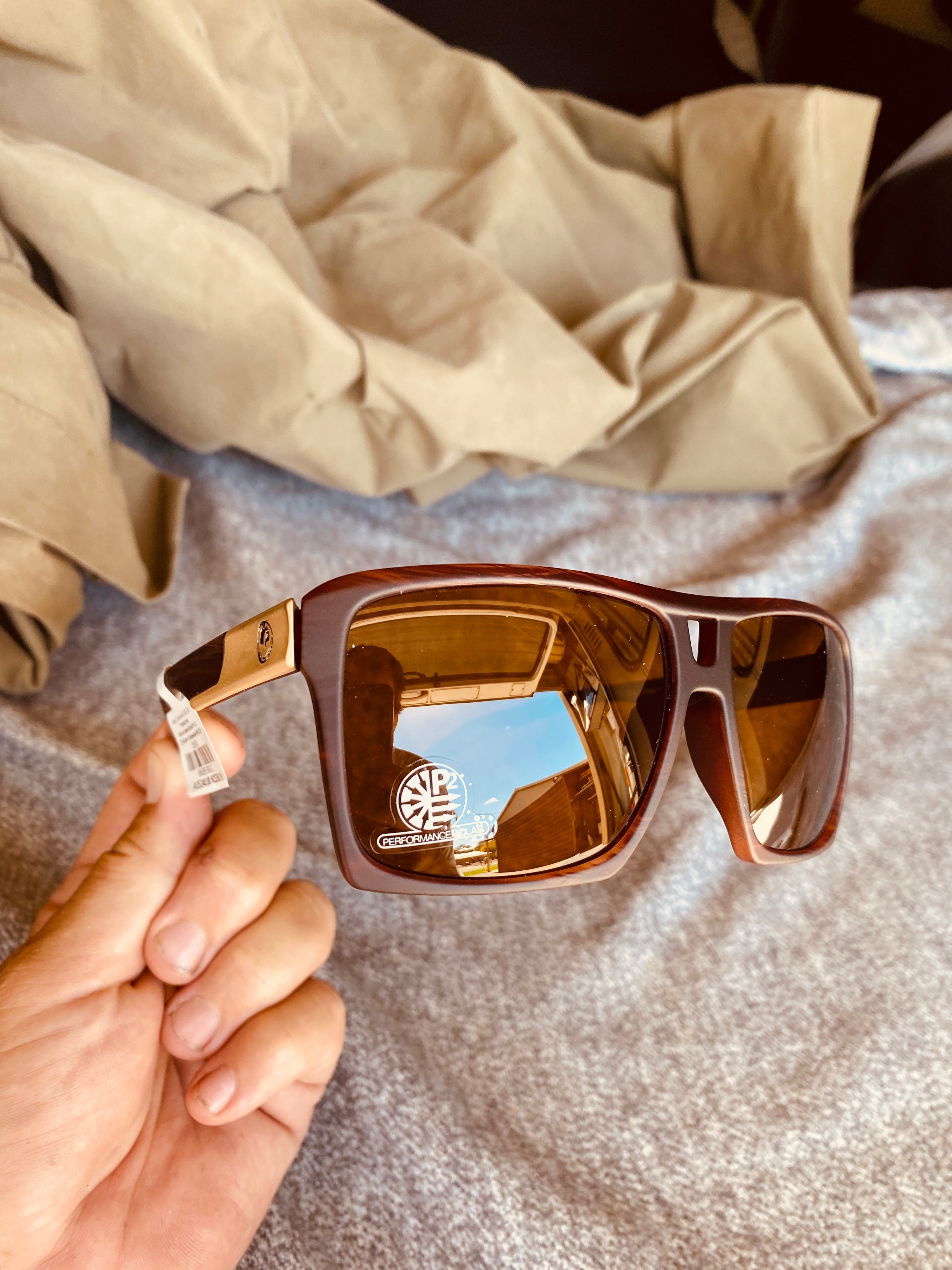 Dragon Verse Matte Woodgrain/Bronze Polarised-polarised-886895380027-38354-281-Dragon-Sunnieside