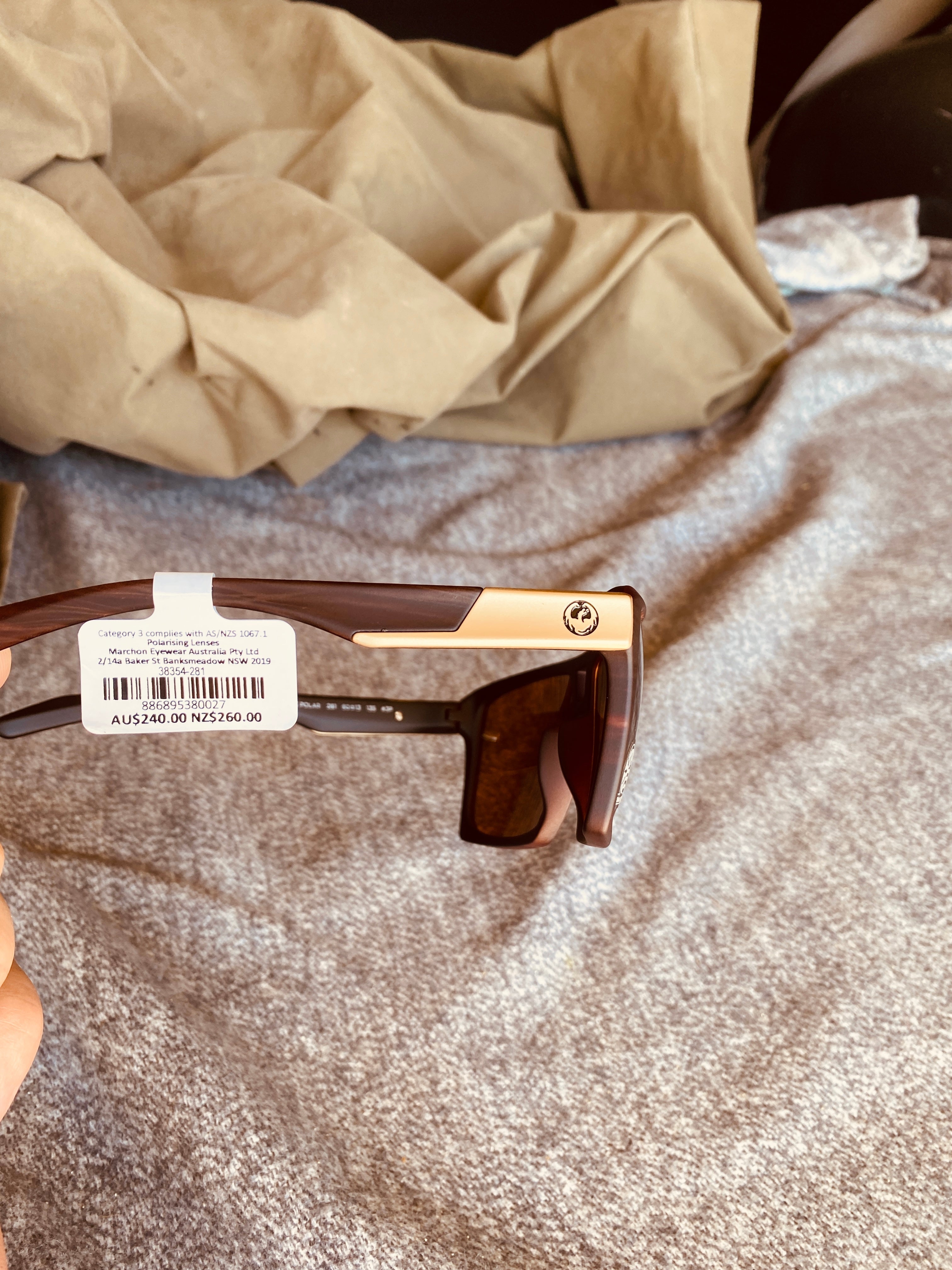 Dragon Verse Matte Woodgrain/Bronze Polarised-polarised-886895380027-38354-281-Dragon-Sunnieside
