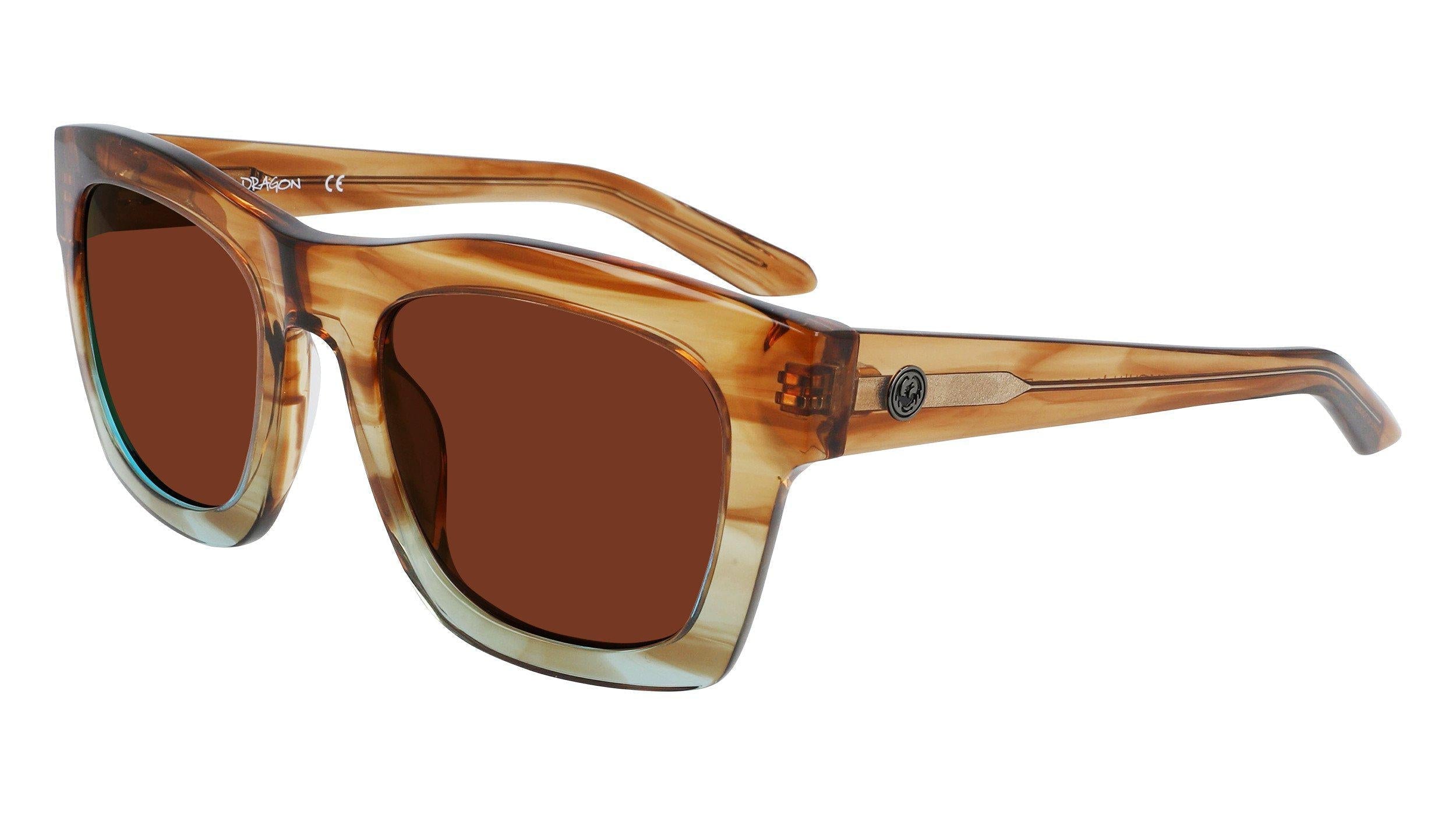Dragon Waverly Brown Teal Gradient/Ll Smoke Gradient-UV400 non-polarised-46510-232-Dragon Alliance-Sunnieside