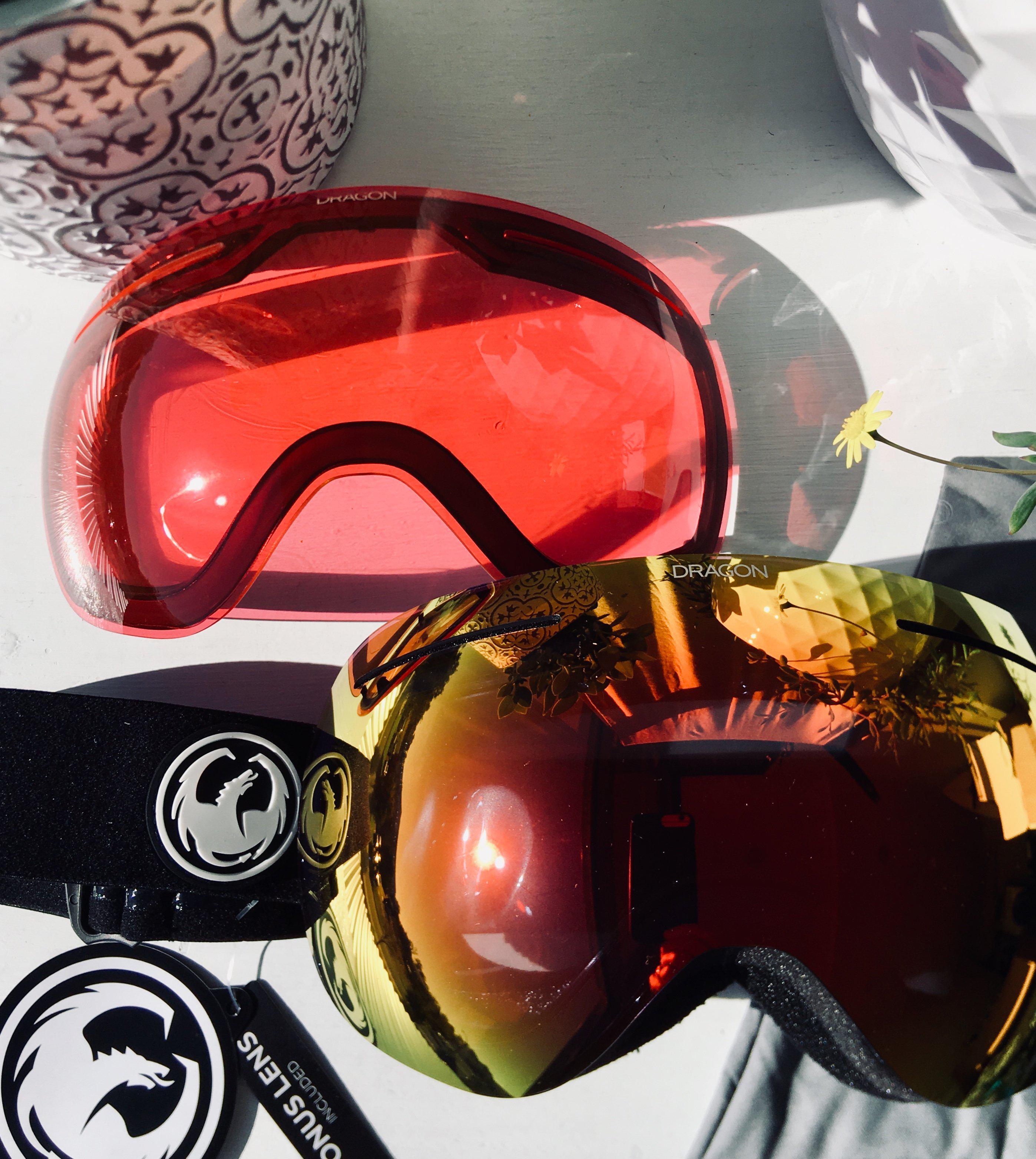 Dragon X1 Black / Ll Red Ion + Ll Rose-UV400 non-polarised-886895355490-286007528002-Dragon Snow-Sunnieside