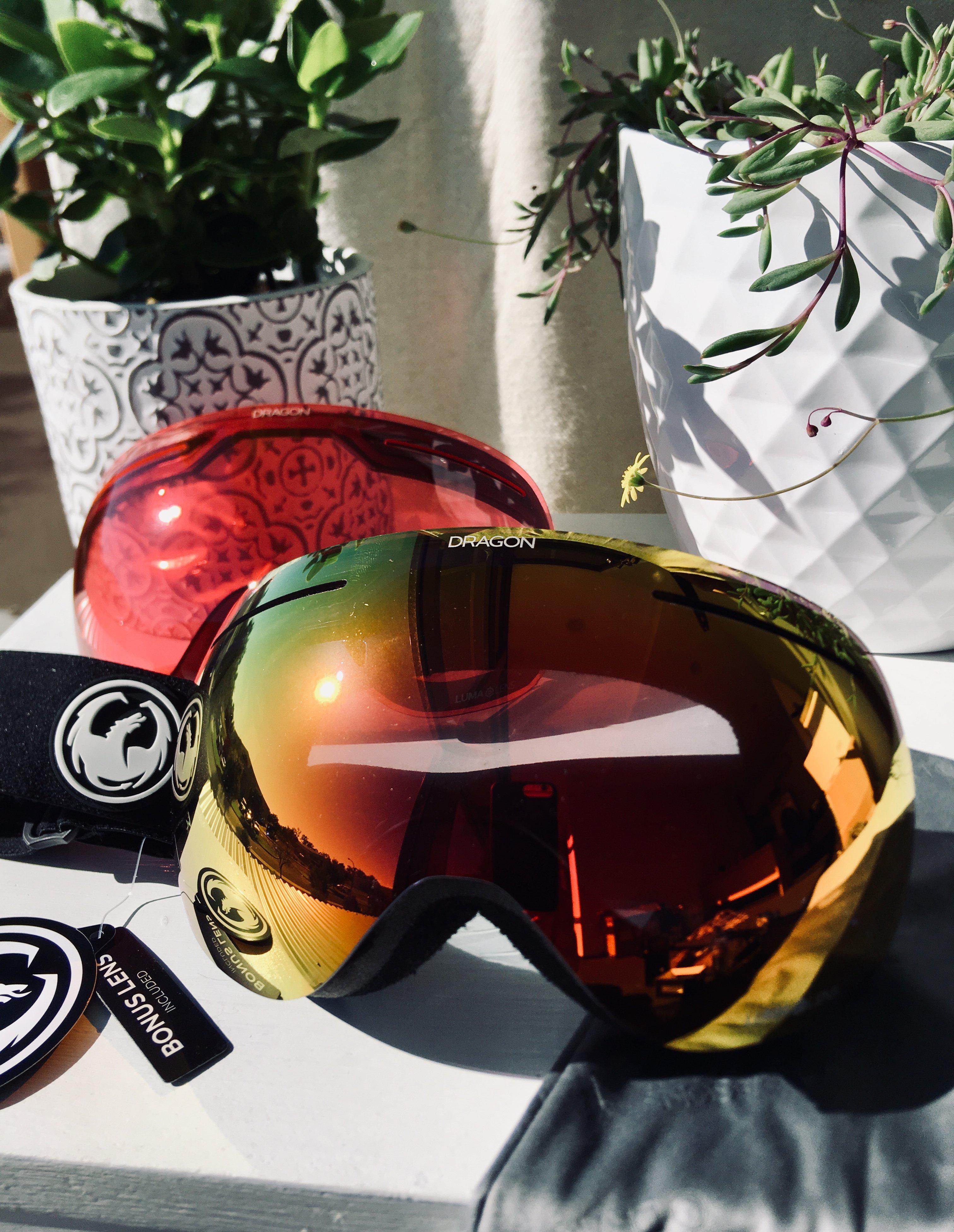 Dragon X1 Black / Ll Red Ion + Ll Rose-UV400 non-polarised-886895355490-286007528002-Dragon Snow-Sunnieside