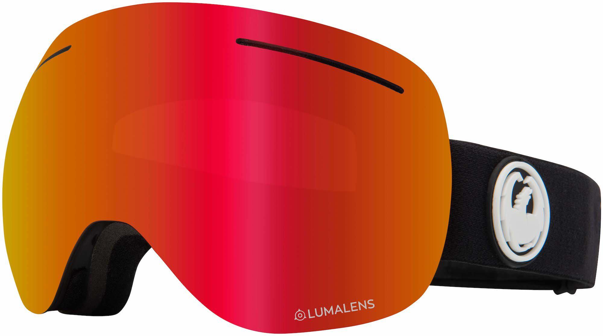 Dragon X1 Black / Ll Red Ion + Ll Rose-UV400 non-polarised-886895355490-286007528002-Dragon Snow-Sunnieside