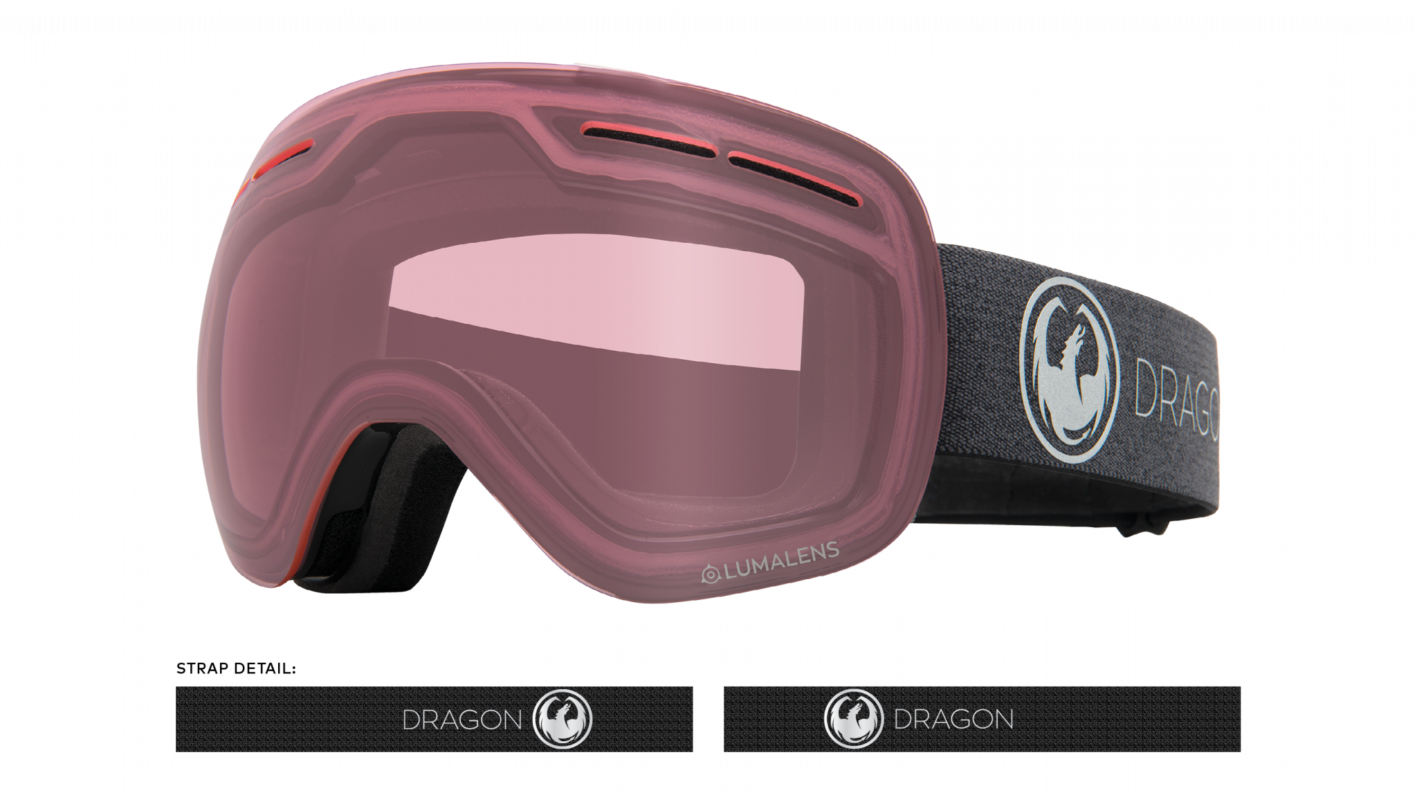 Dragon X1S Echo / Photochromic Light Rose-UV400 non-polarised-379127018341-Dragon Snow-Sunnieside