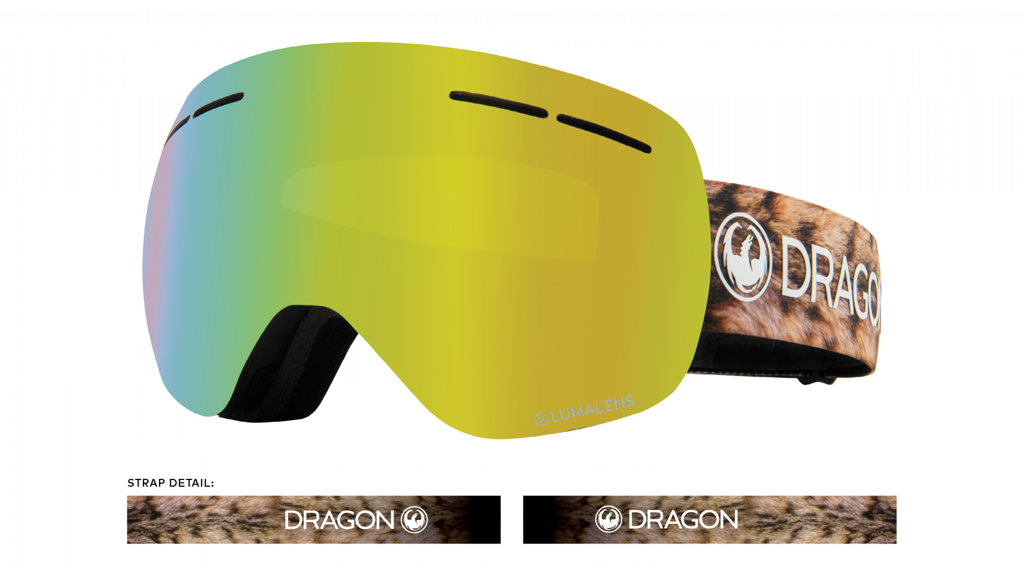 Dragon X1S Lynxxx / Ll Gold Ion + Ll Amber-UV400 non-polarised-404607018007-Dragon Snow-Sunnieside