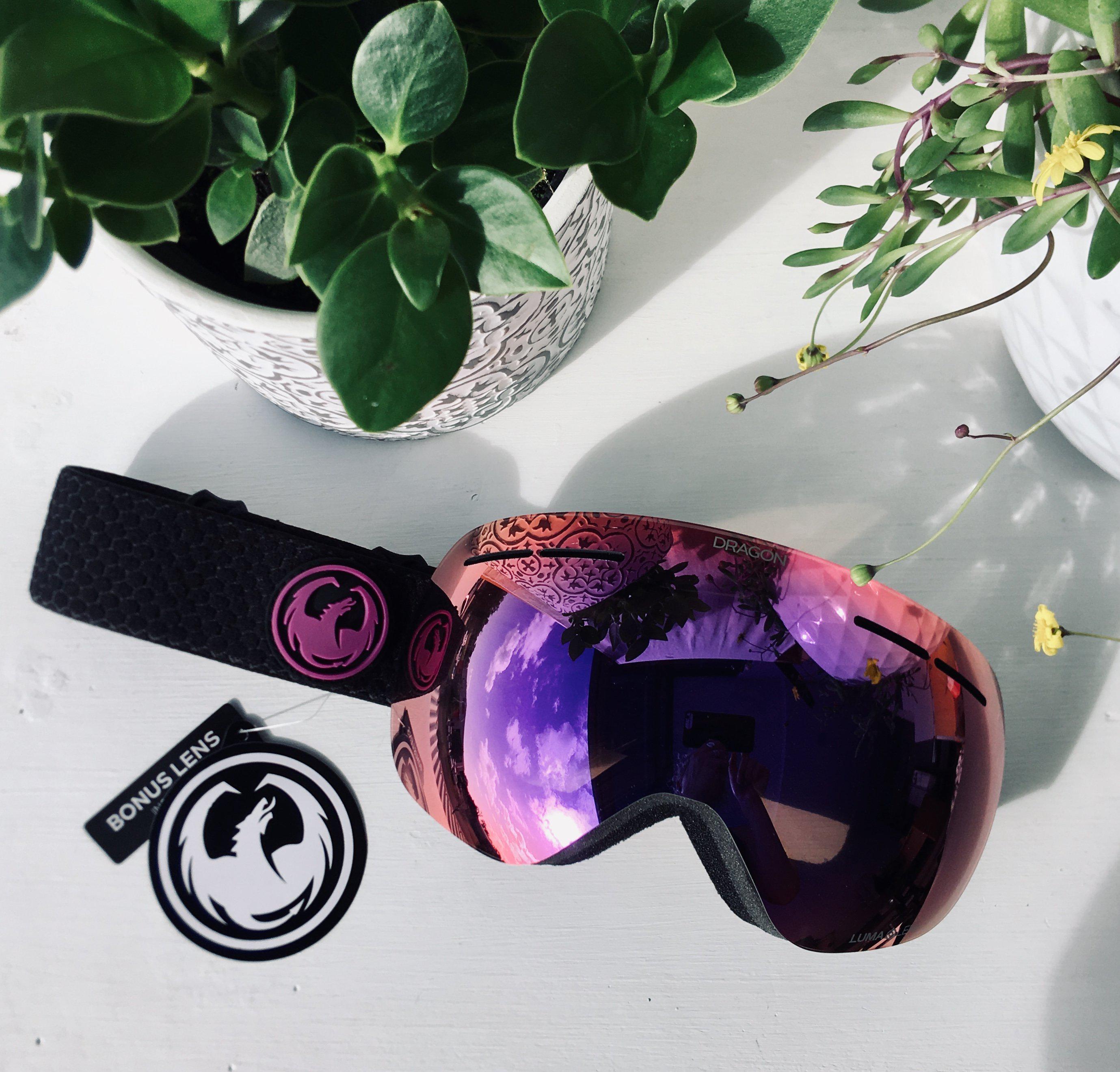 Dragon X1S Split / Ll Purple Ion + Ll Amber-UV400 non-polarised-286037018003-286037018003-Dragon Snow-Sunnieside