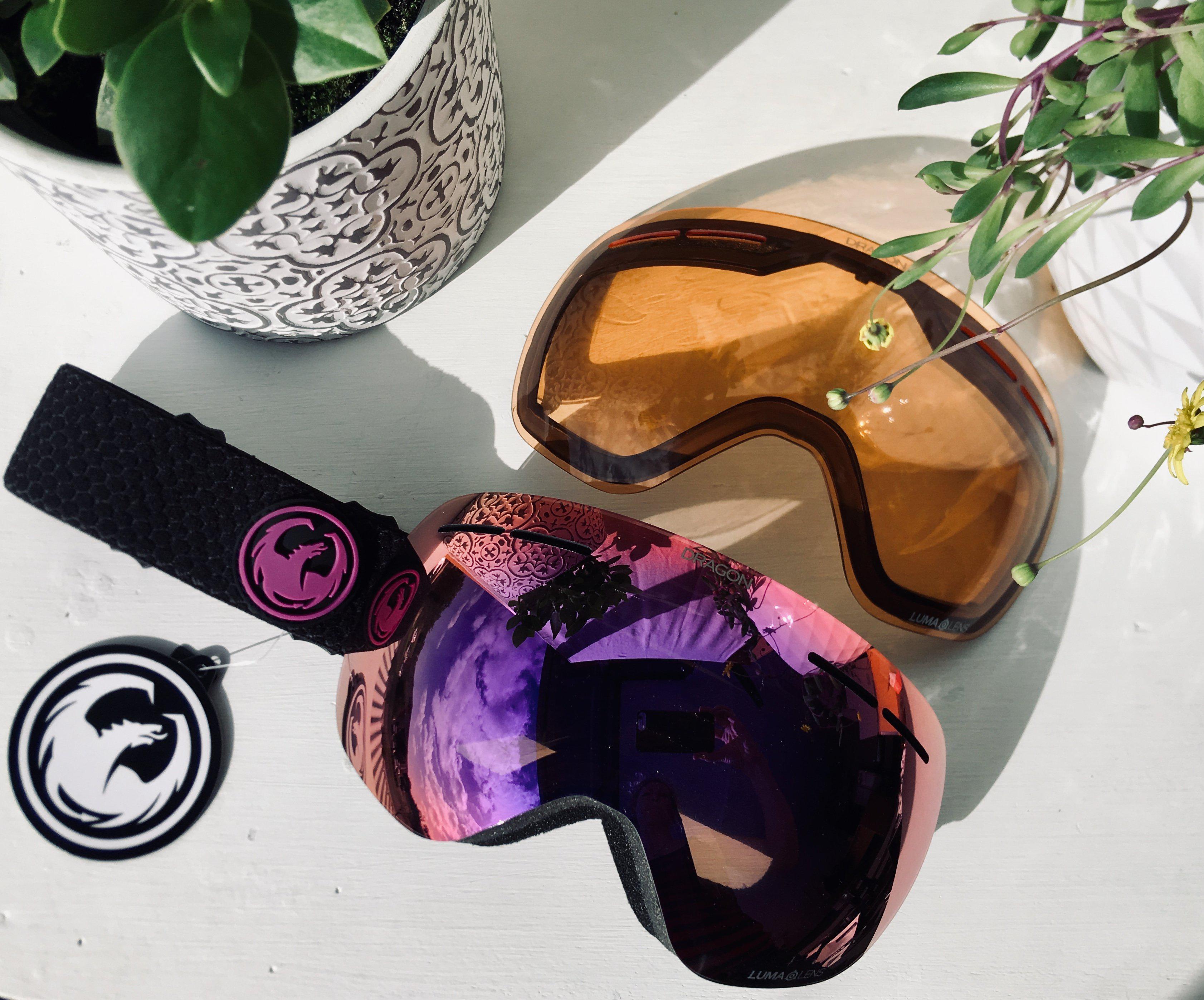 Dragon X1S Split / Ll Purple Ion + Ll Amber-UV400 non-polarised-286037018003-286037018003-Dragon Snow-Sunnieside