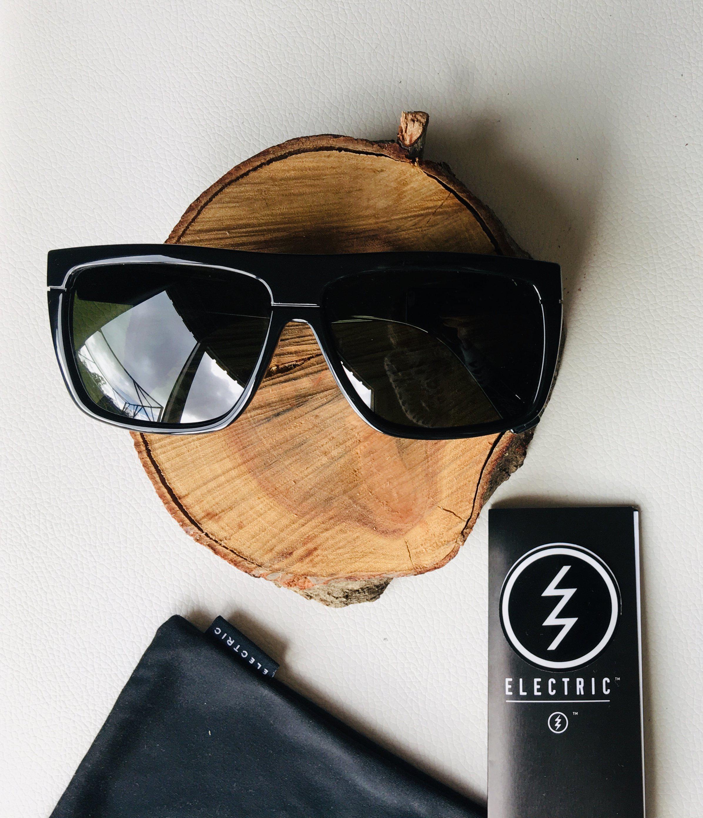 Electric Black Top Gloss Black/Ohm Grey-UV400 non-polarised-EE12801620-Electric-Sunnieside
