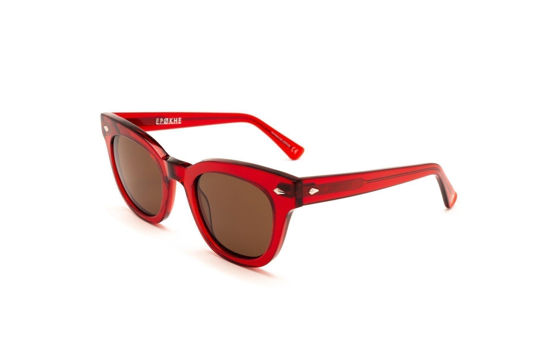 Epokhe Dylan - Blood Red Polished/Bronze-UV400 non-polarised-0622-BRTPOBRZ-OS-Epokhe-Sunnieside