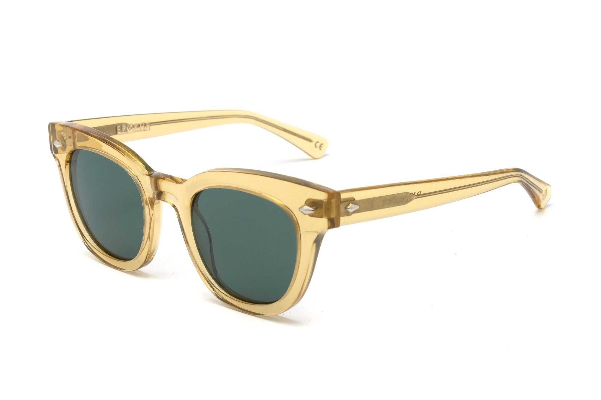 Epokhe Dylan - Citrine Polished/Green-UV400 non-polarised-0622-CTRPOGRN-OS-Epokhe-Sunnieside