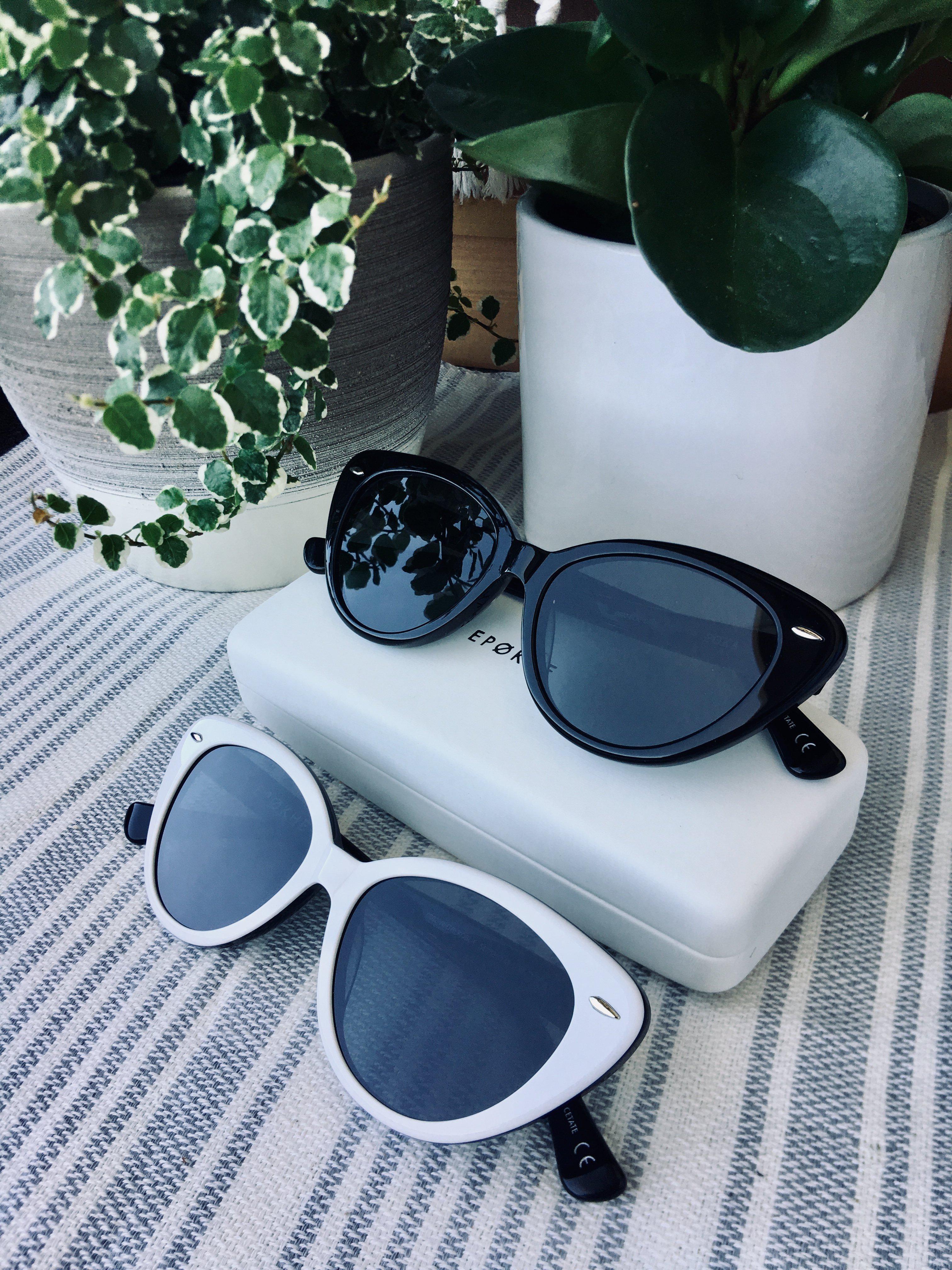 Epokhe Poka - White Black Polished/Black-UV400 non-polarised-0802-WHTBLKPOBLK-OS-Epokhe-Sunnieside