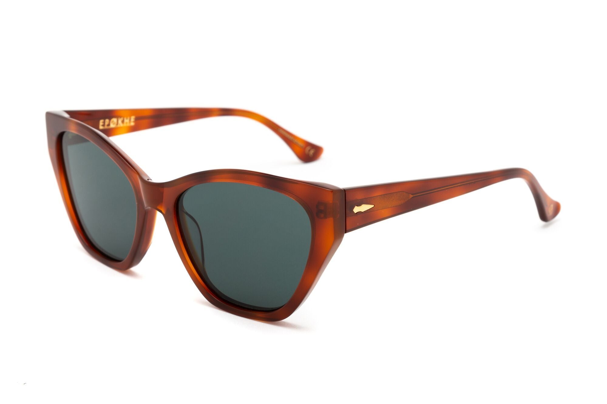 Epokhe Zaya - Havana Polished/Green-UV400 non-polarised-0793-HAVPOGRN-OS-Epokhe-Sunnieside