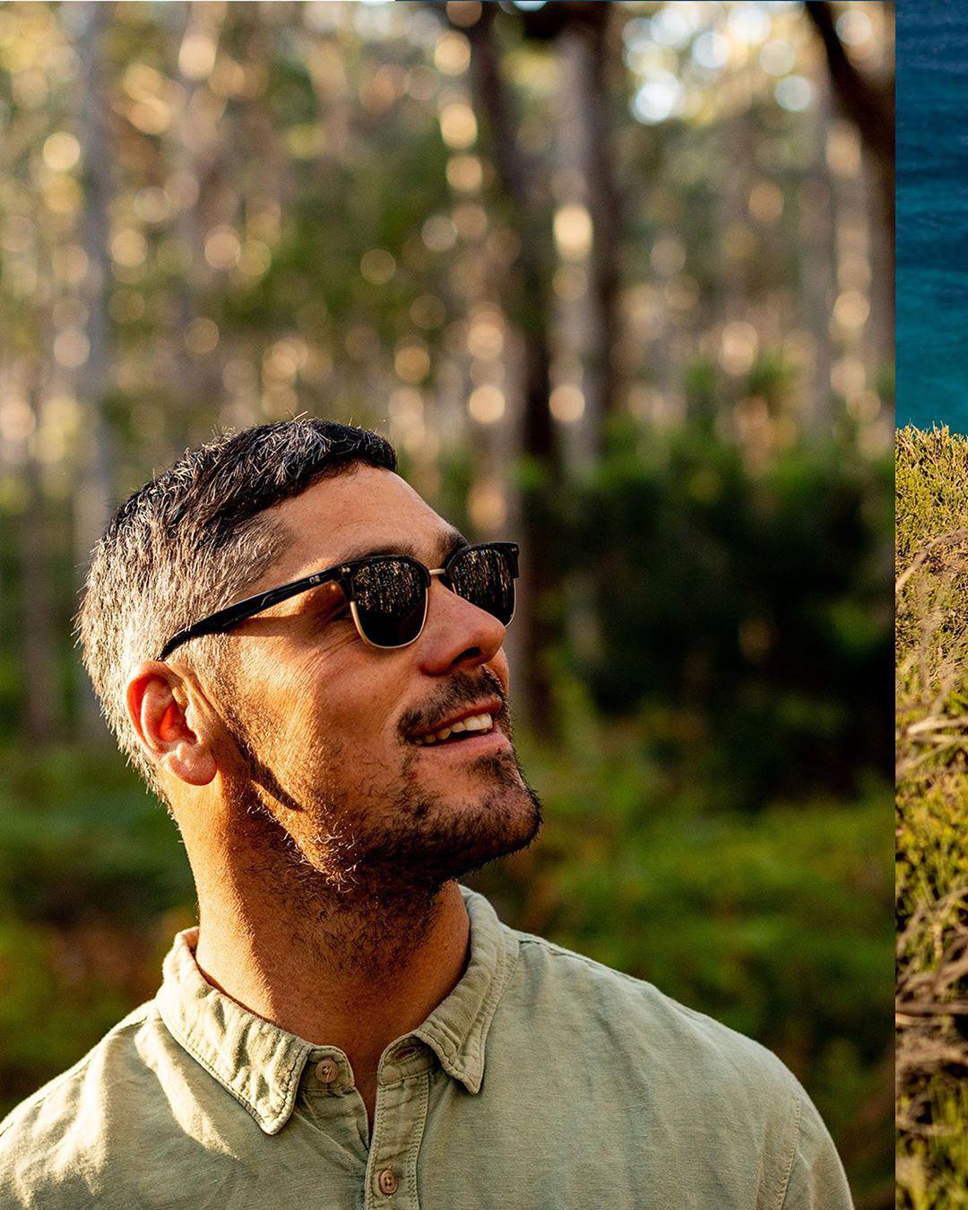 Otis 100 Club Black/Brushed Gold/Grey Polarised-polarised-9339740042720-125-2001P-Otis Eyewear-Sunnieside