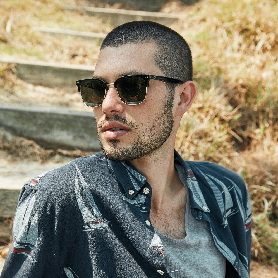 Otis 100 Club Eco Havana/Brushed Copper/Brown Polarised-polarised-9339740054167-125-2202P-Otis Eyewear-Sunnieside