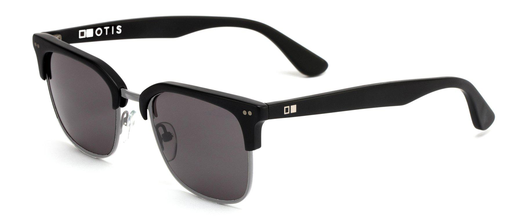 Otis 100 Club Matte Black/Brushed Gunmetal/Grey-UV400 non-polarised-9339740042164-125-1903-Otis Eyewear-Sunnieside