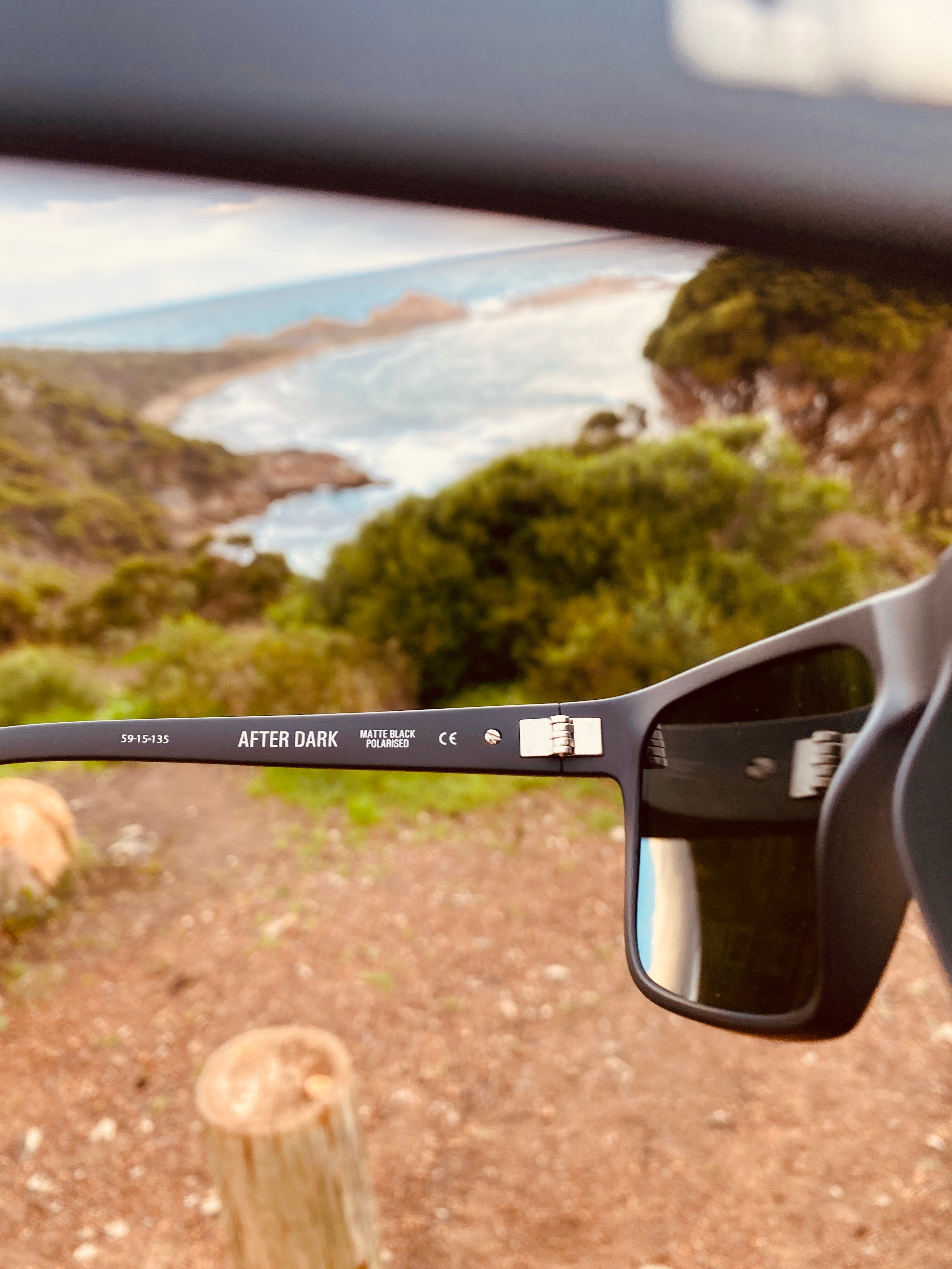 Otis After Dark Polarised Matte Black/Green-polarised-9339740032134-15-1802P-Otis Eyewear-Sunnieside