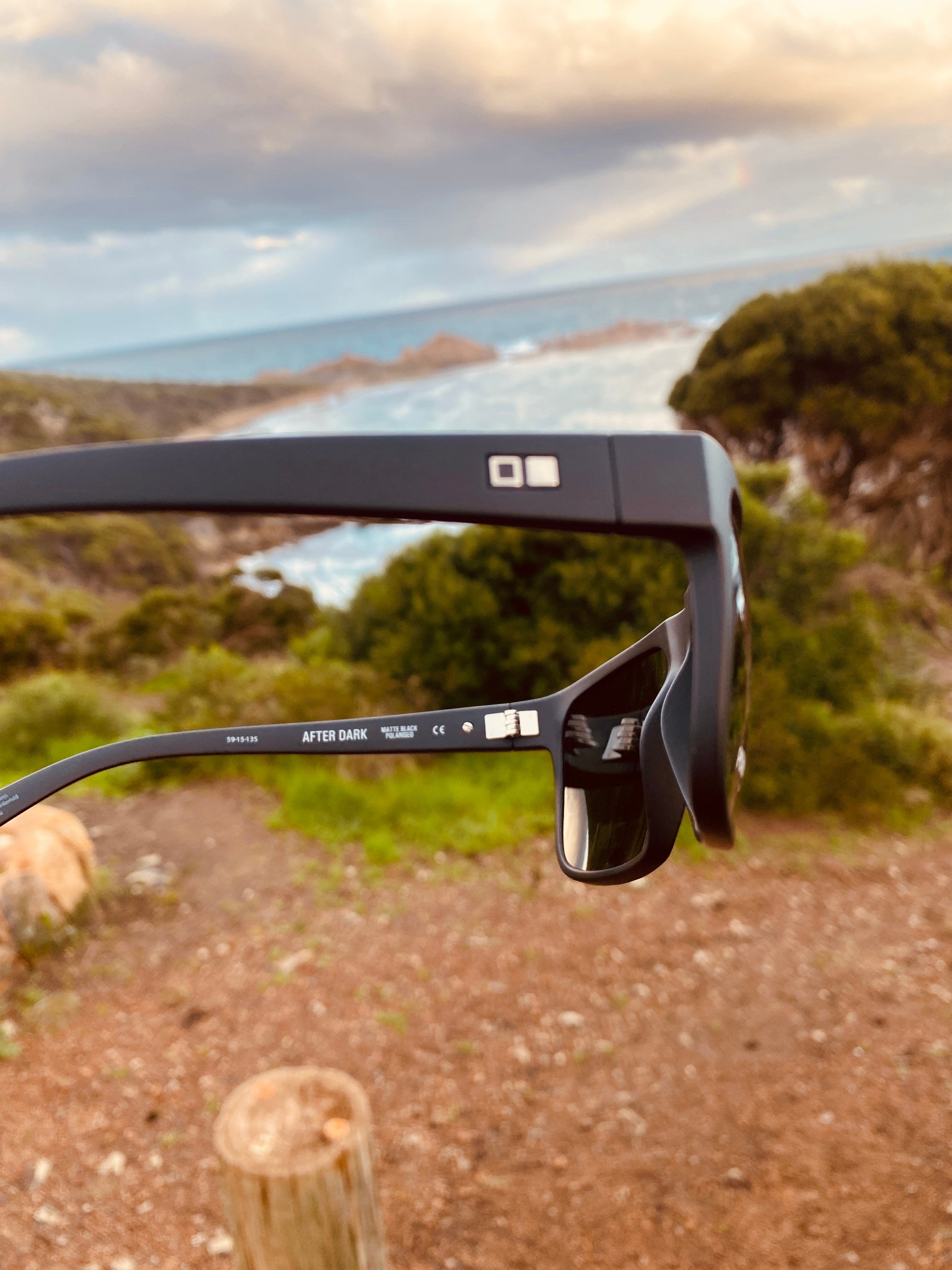 Otis After Dark Polarised Matte Black/Green-polarised-9339740032134-15-1802P-Otis Eyewear-Sunnieside