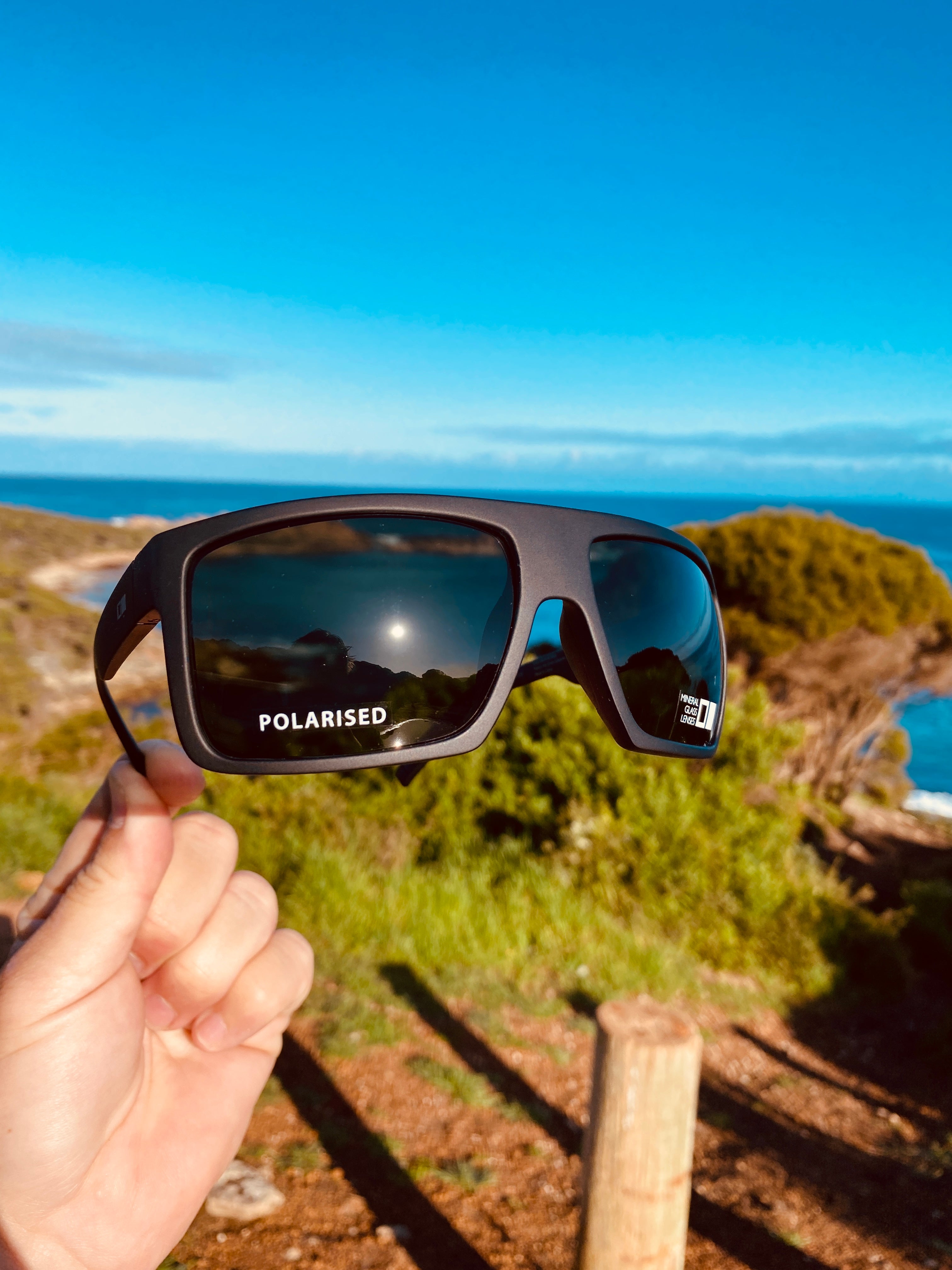 Otis Capitol Sport Matte Black/Grey Polarised-polarised-9339740054181-172-2201P-Otis Eyewear-Sunnieside