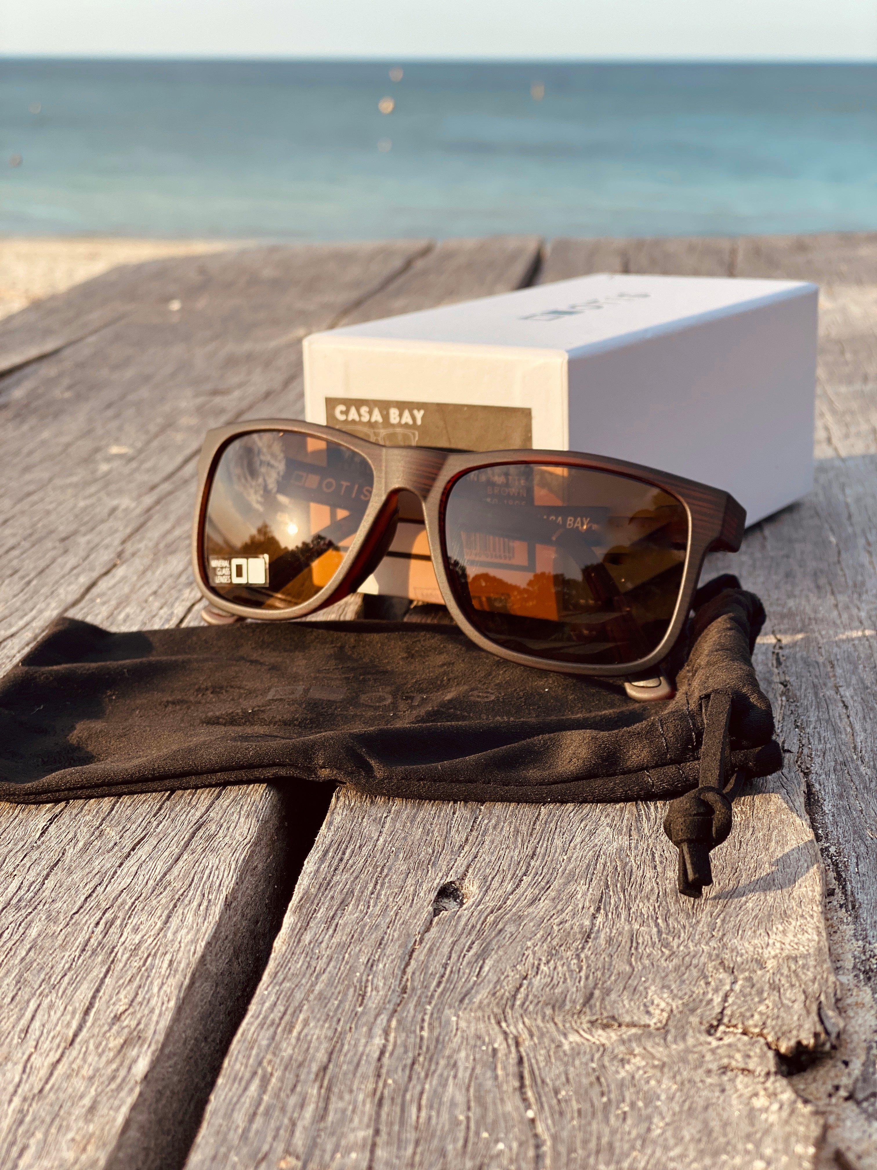 Otis Casa Bay Woodland Matte/Brown-UV400 non-polarised-30-1806-OTIS-Sunnieside