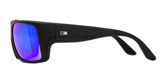 Otis Coastin Matte Black/Mirror Blue Polarised-polarised-9339740046971-139-2101P-Otis Eyewear-Sunnieside