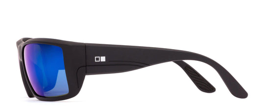 Otis Coastin Slim Matte Black/Mirror Blue Polarised-polarised-9339740048401-162-2101P-Otis Eyewear-Sunnieside