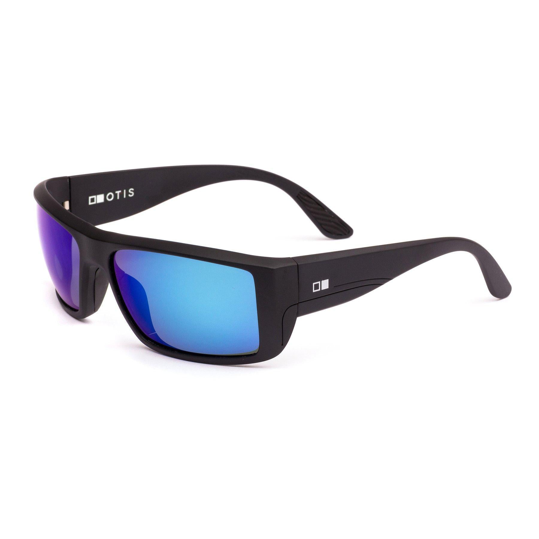 Otis Coastin Slim Matte Black/Mirror Blue Polarised-polarised-9339740048401-162-2101P-Otis Eyewear-Sunnieside