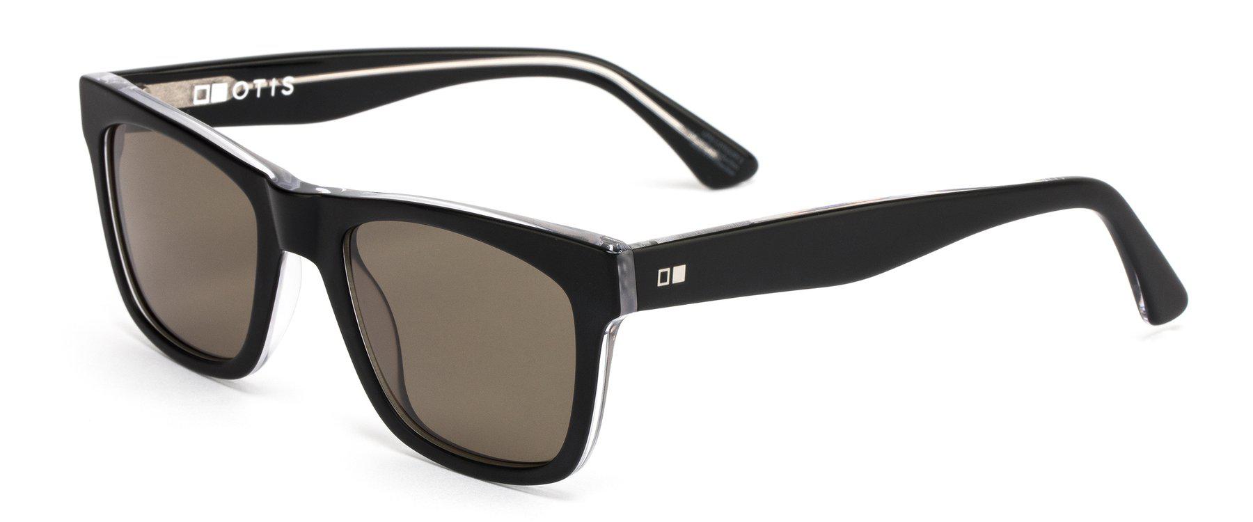 Otis Hawton Matte Black - Clear Inside Laminate-UV400 non-polarised-126-1903-OTIS-Sunnieside