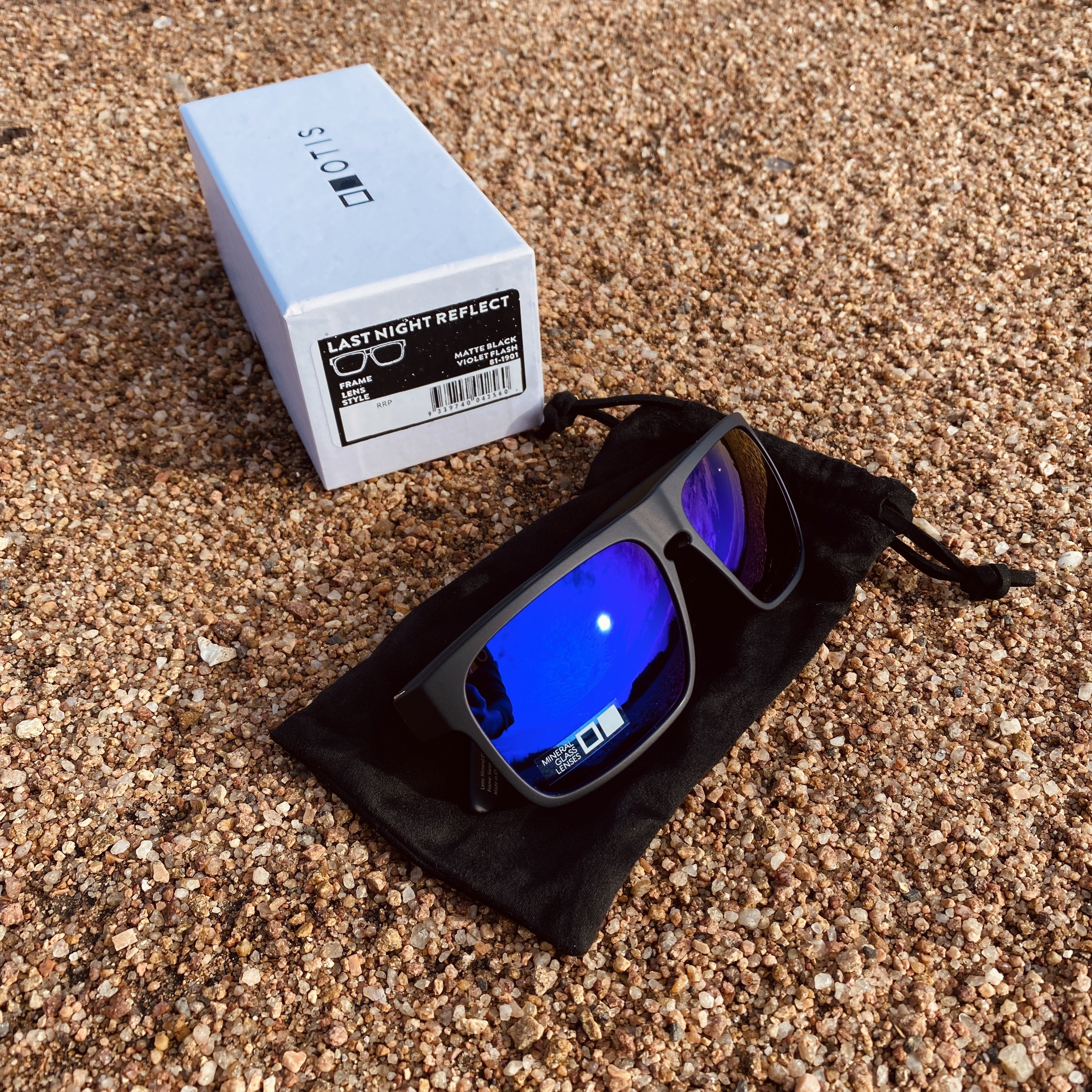 Otis Last Night Matte Black Violet-UV400 non-polarised-18-1901-OTIS-Sunnieside