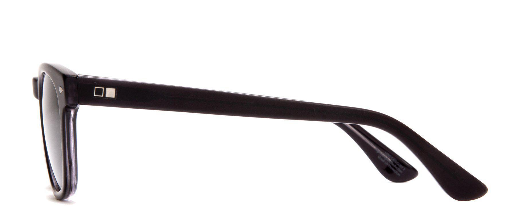 Otis Summer Of 67 Satin Black Clear/Grey Polarised-polarised-9339740043512-142-2001P-Otis Eyewear-Sunnieside
